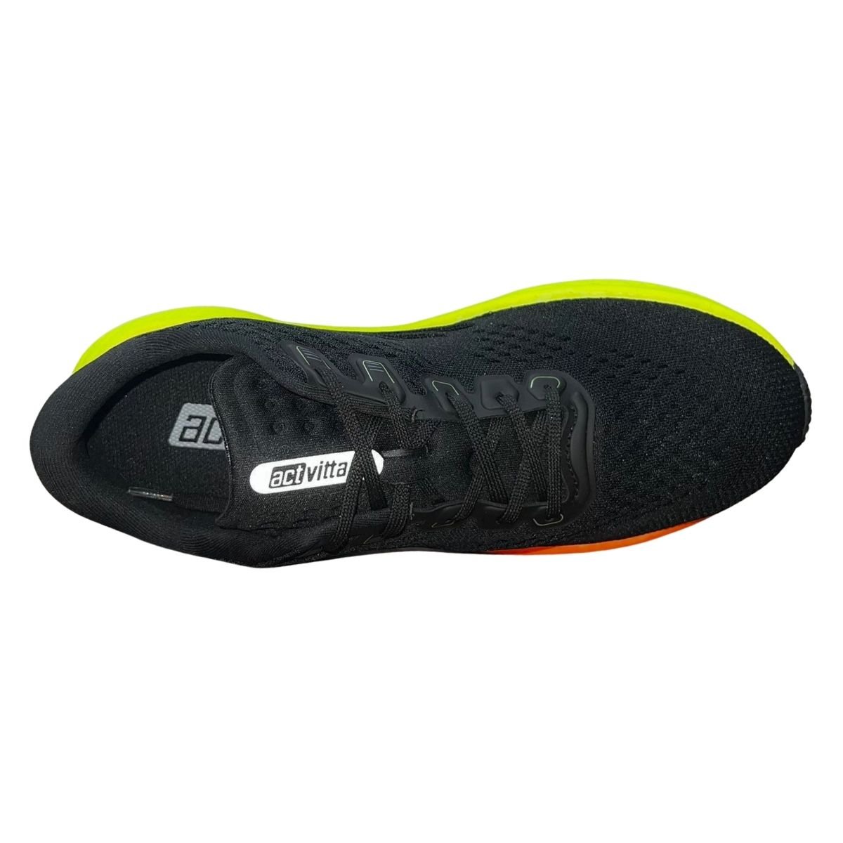 Tênis Esportivo de Malha Masculino Actvitta 4931.300 Preto Preto 4