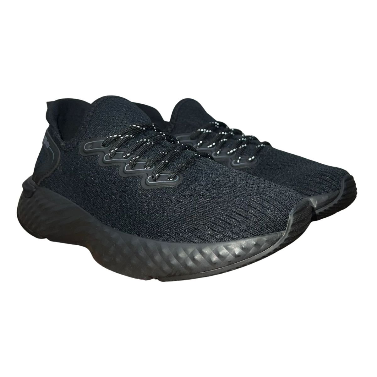 Tênis Esportivo de Malha Masculino Actvitta 4930.104 Preto Preto 2