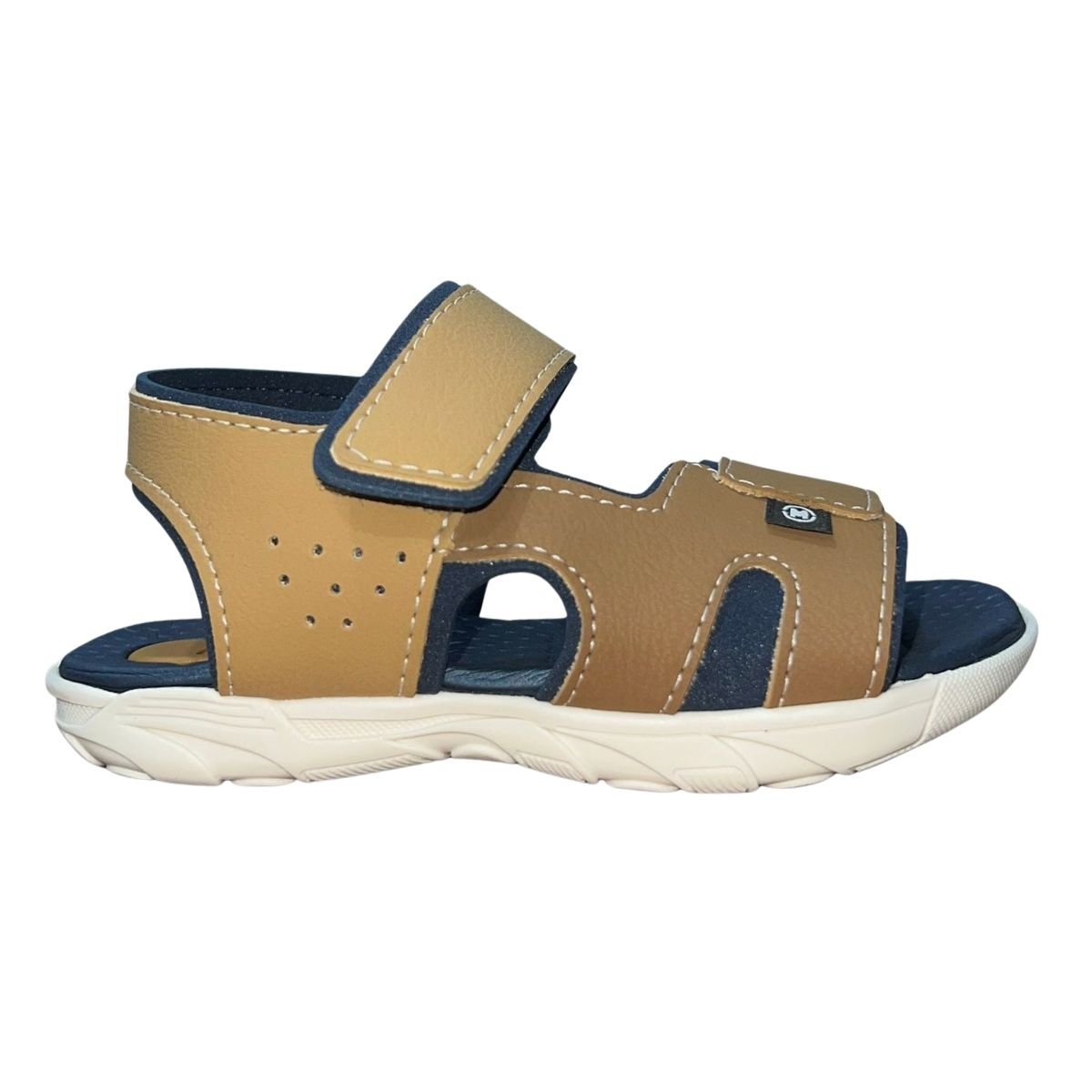 Sandália Papete Infantil Menino Molekinho 2400.339 Marrom