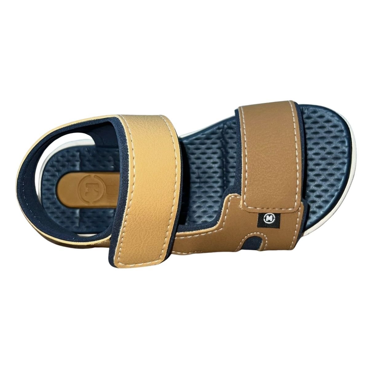 Sandália Papete Infantil Menino Molekinho 2400.339 Marrom Marrom 4