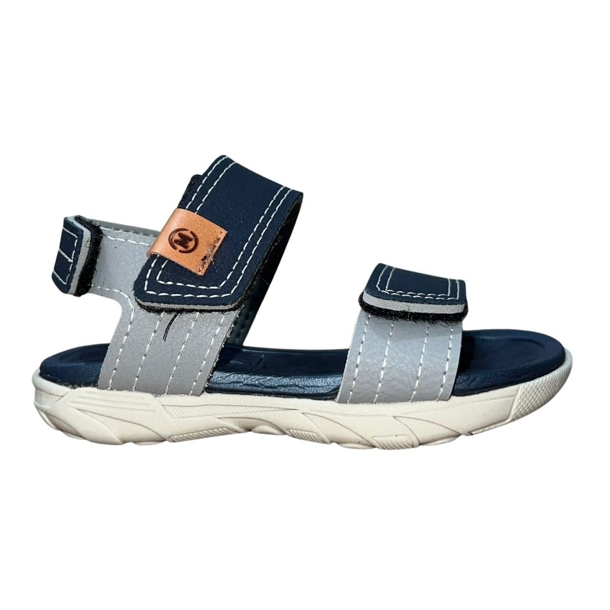 Sandália Papete Infantil Menino Molekinho 2135.153 Marinho