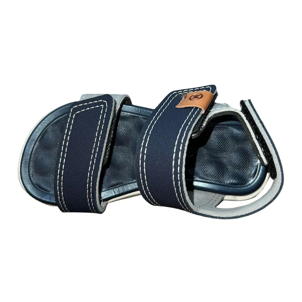 Sandália Papete Infantil Menino Molekinho 2135.153 Marinho Marinho 4