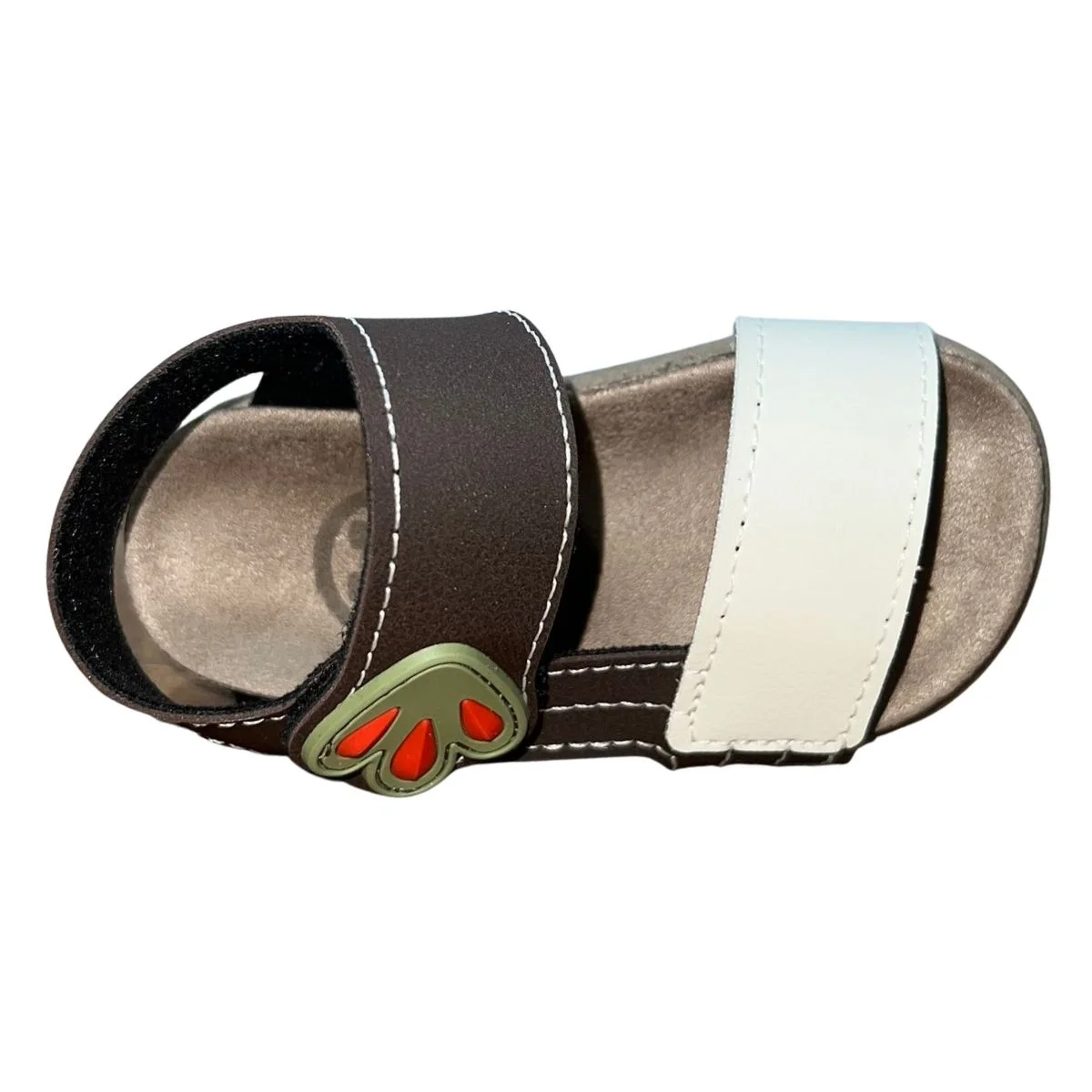 Sandália Papete Infantil Menino Molekinho 2636.106 Marrom Marrom 4