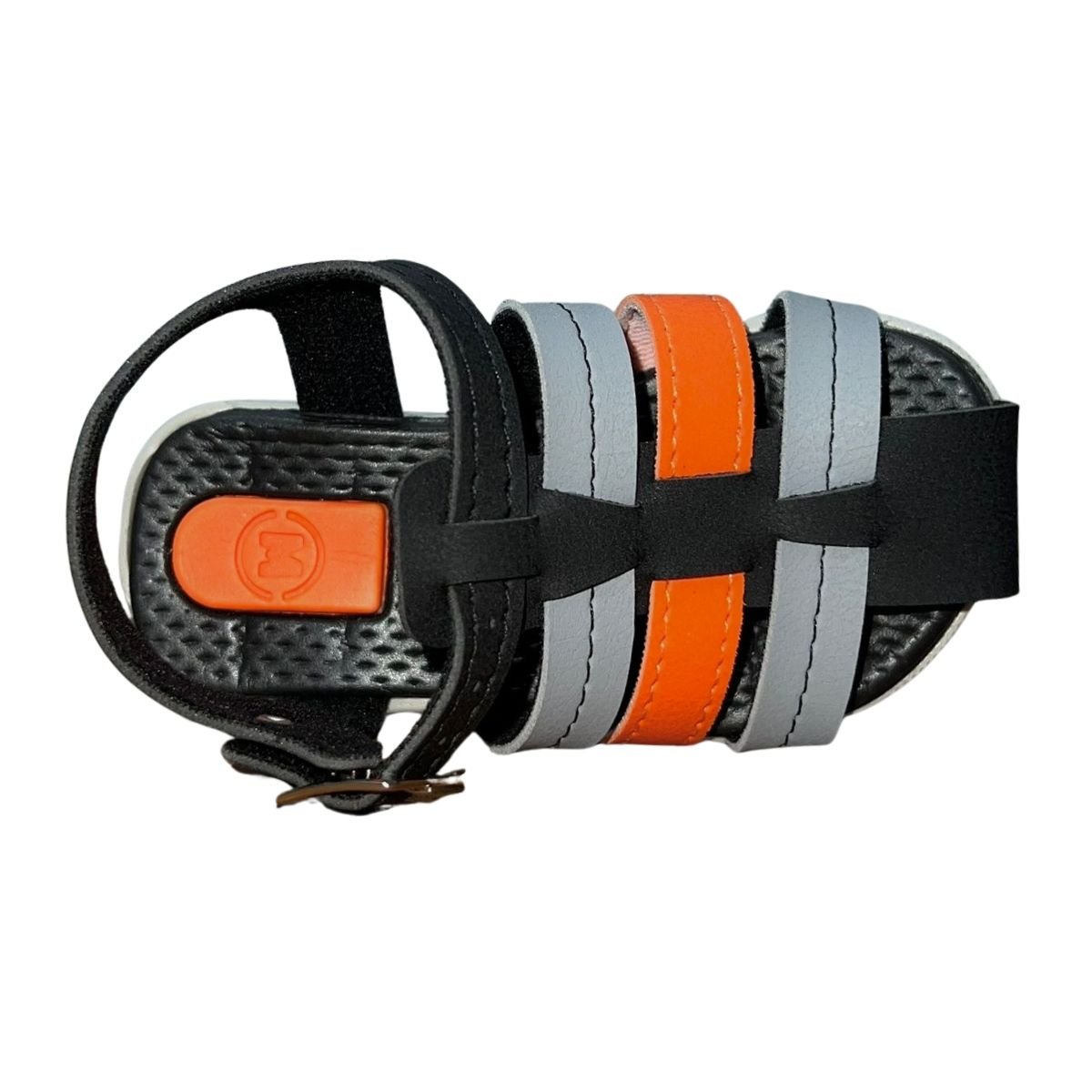 Sandália Gladiadora Infantil Menino Molekinho 2135.621 Preto Preto/Azul/Laranja 4