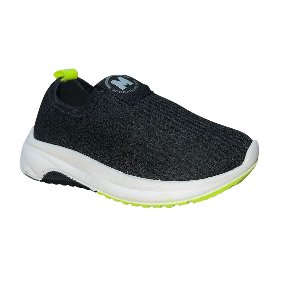 Tênis Slip On Esportivo de Malha Infantil Menino Molekinho 2634.100 Preto Preto 3