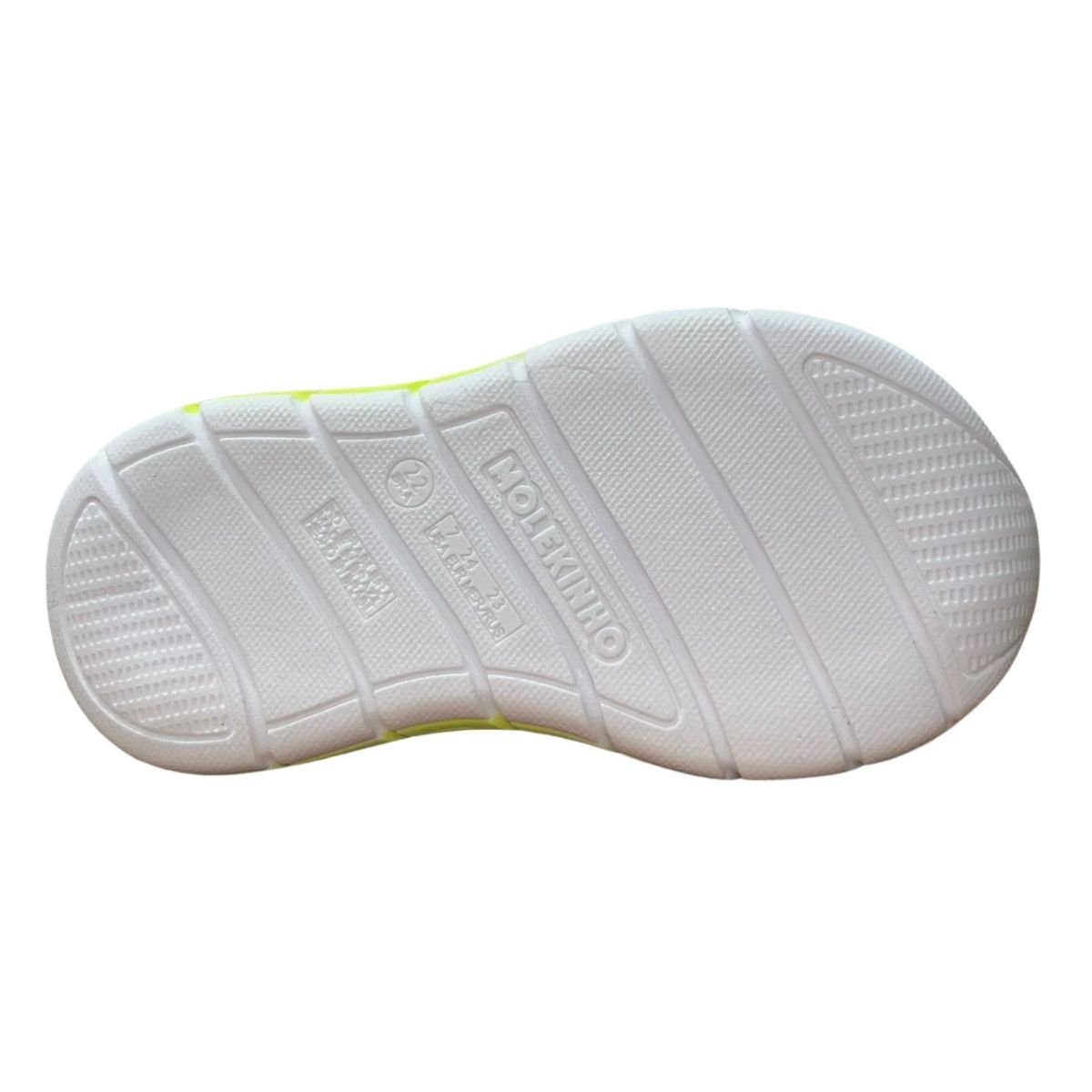 Tênis Slip On Esportivo com Cadarço Estilizado Infantil Menino Molekinho 2147.545 Marinho Marinho/Cinza/Verde 6