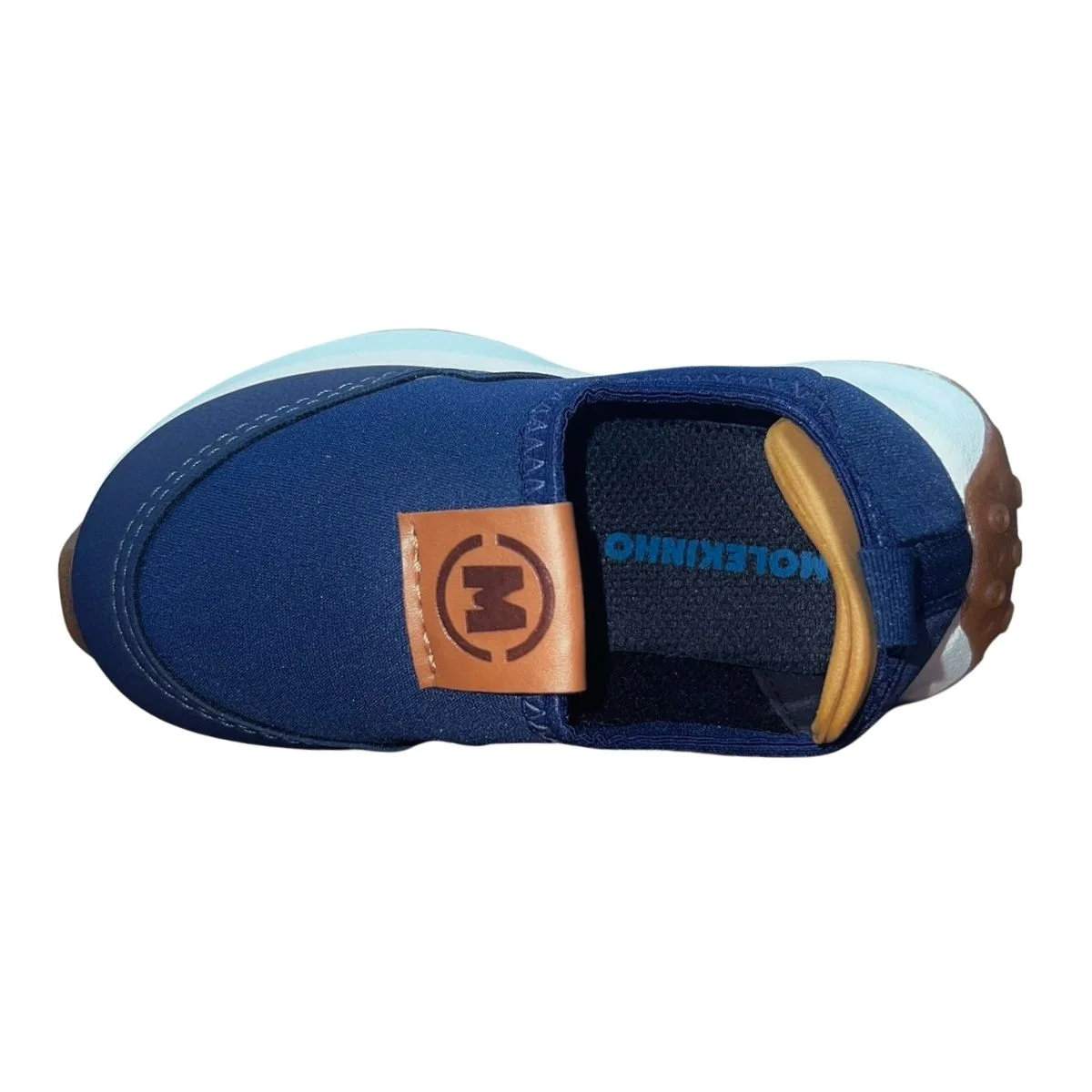 Tênis Slip On Casual Infantil Menino Molekinho 2638.100 Marinho Marinho 4