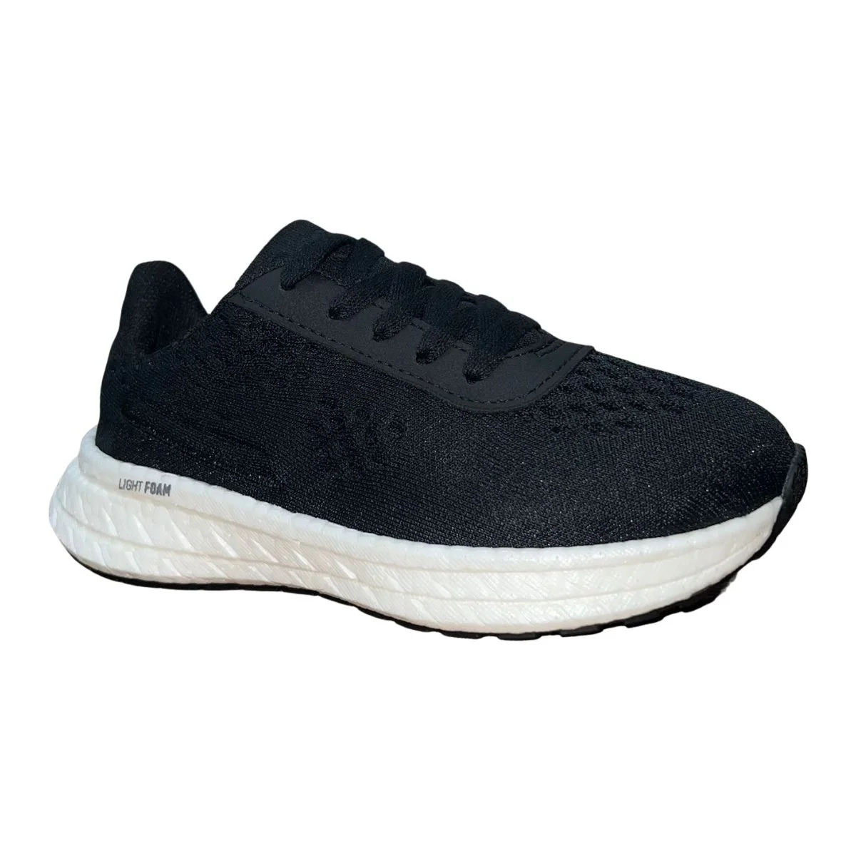 Tênis Esportivo de Malha Infantil Menino Molekinho 2866.102 Preto Preto 3