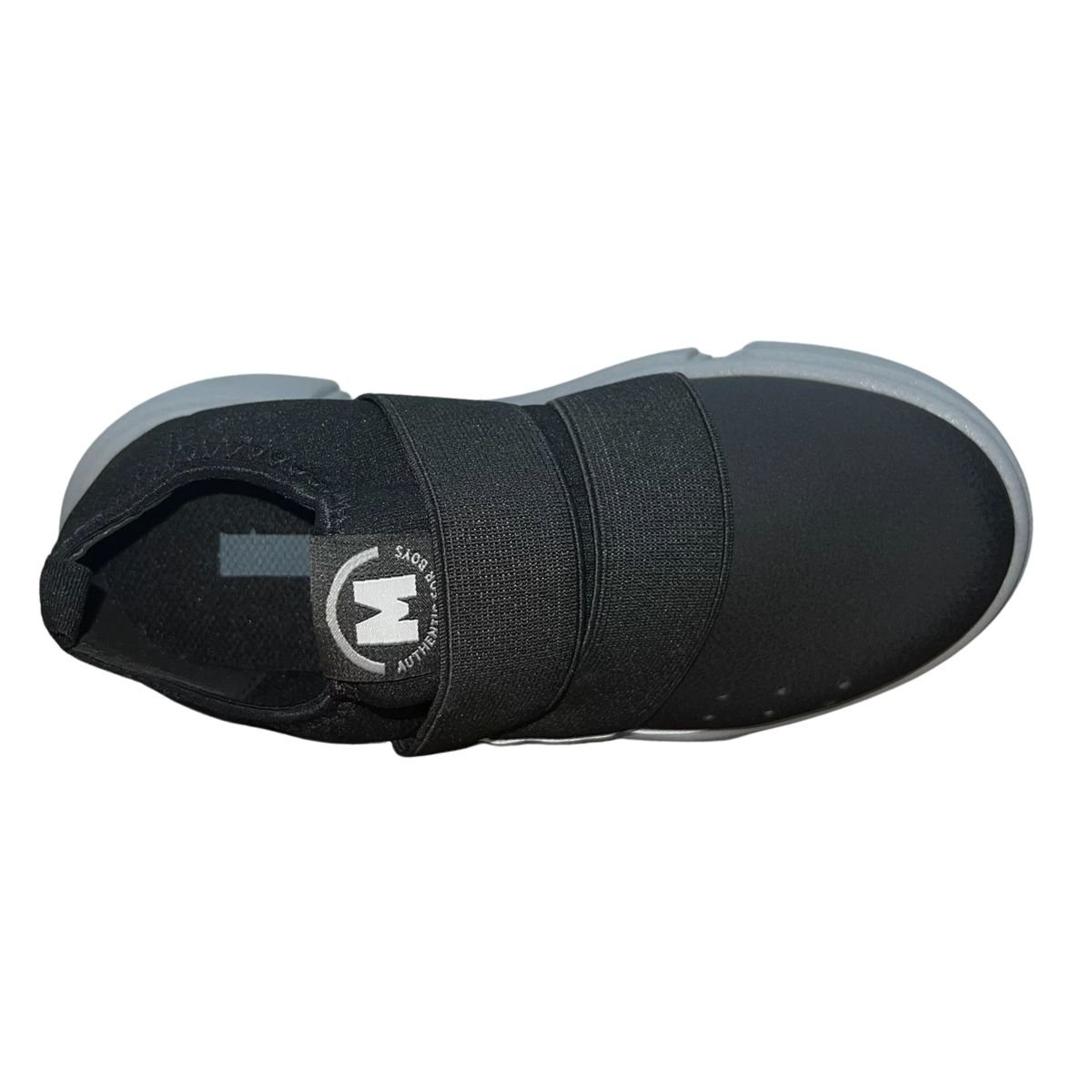 Tênis Slip On Casual Infantil Menino Molekinho 2838.206 Preto Cinza Preto 4