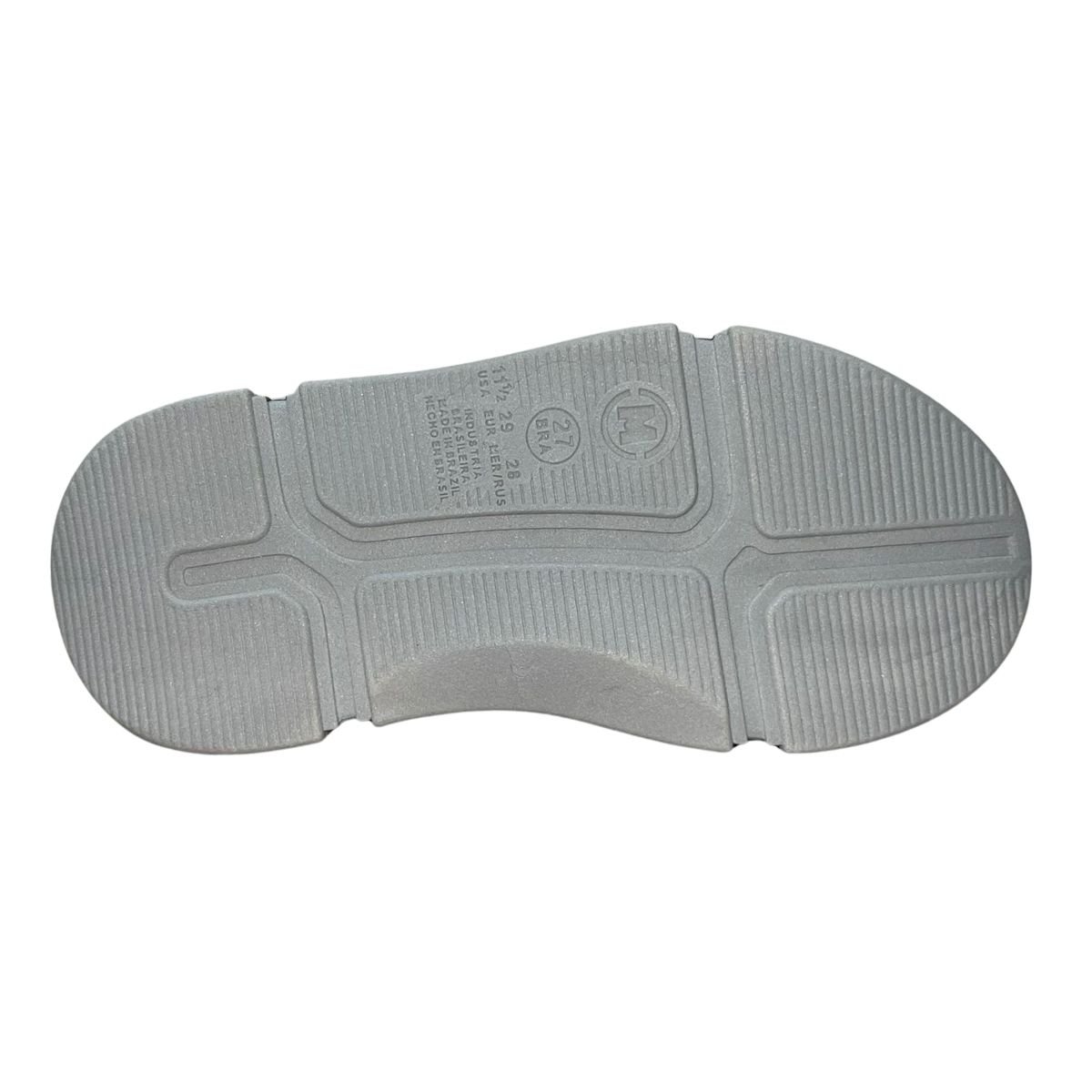 Tênis Slip On Casual Infantil Menino Molekinho 2838.206 Preto Cinza Preto 6