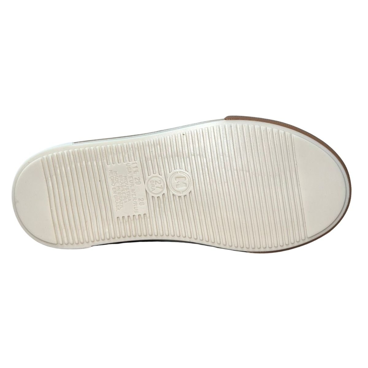 Tênis Casual de Zíper com Cadarço Estilizado Infantil Menino Molekinho 2842.209 Preto Preto 6