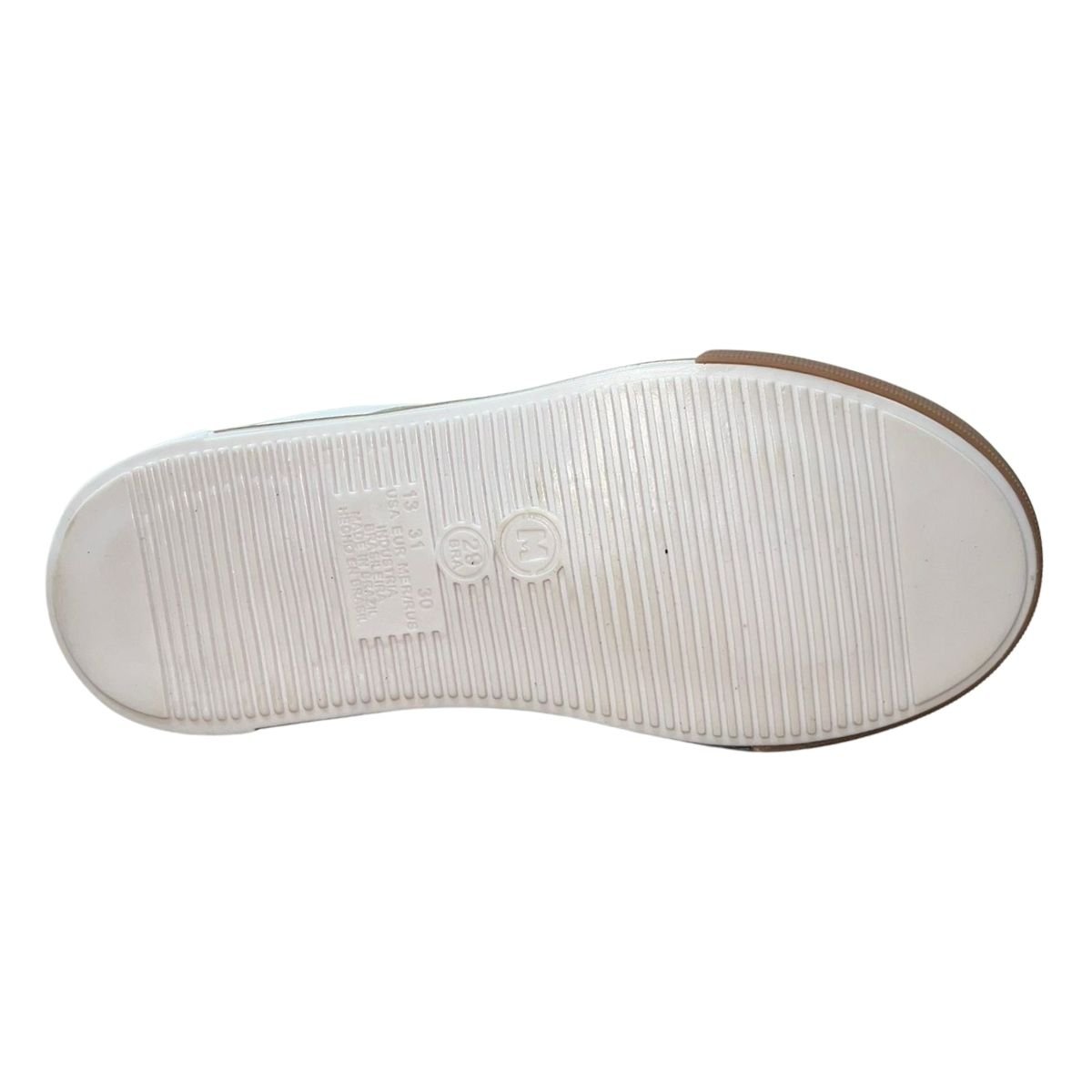 Tênis Casual Infantil Menino Molekinho 2842.217 Branco Branco/Bege 6