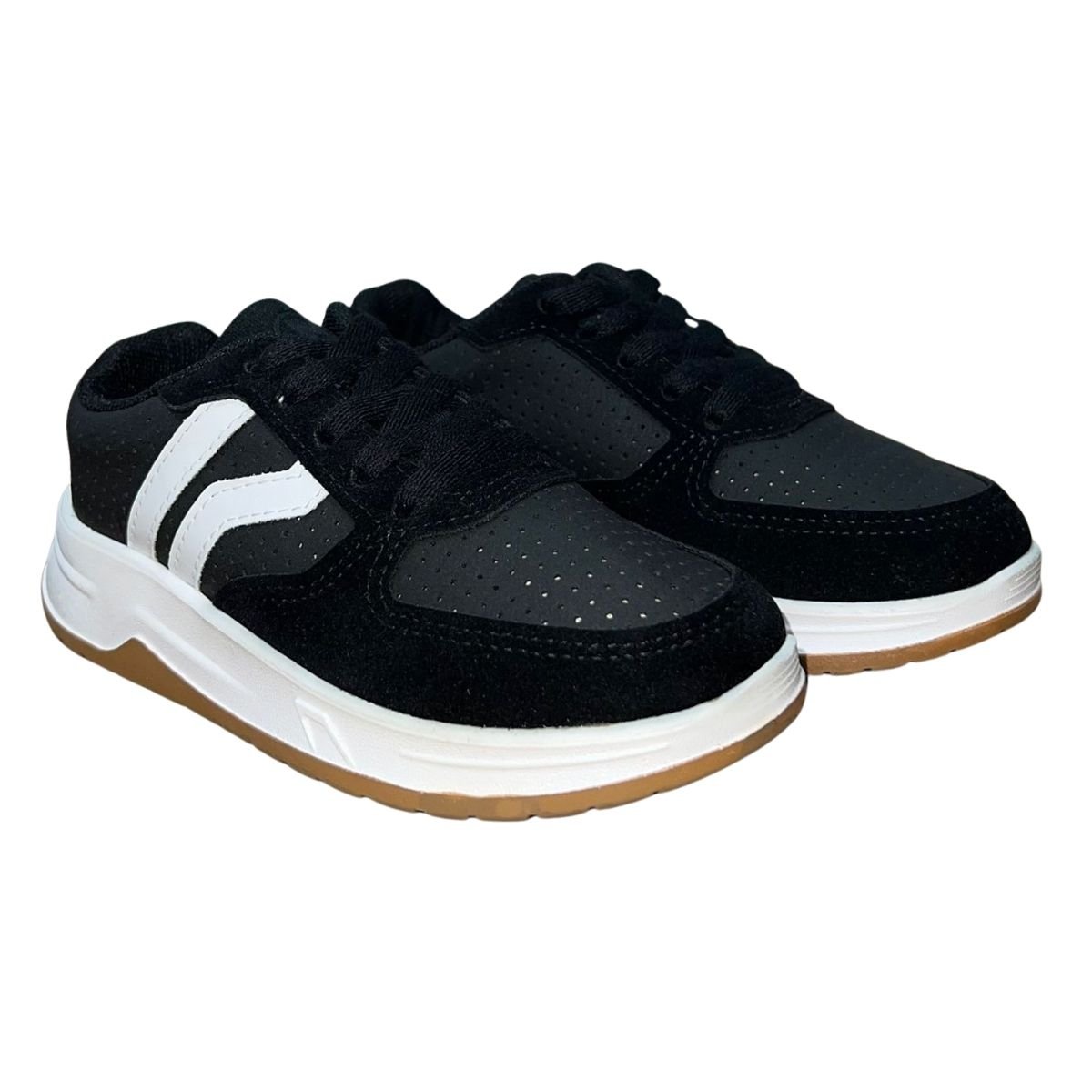 Tênis Casual Infantil Menino Molekinho 2862.204 Preto Preto 2