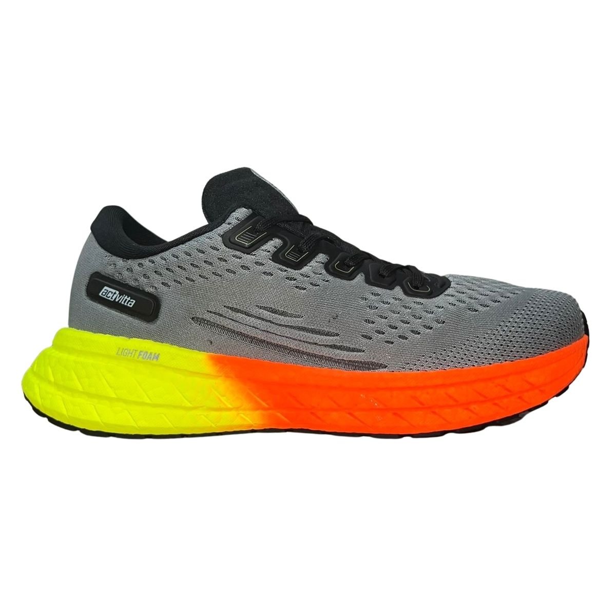 Tênis Esportivo de Malha Masculino Actvitta 4931.300 Cinza