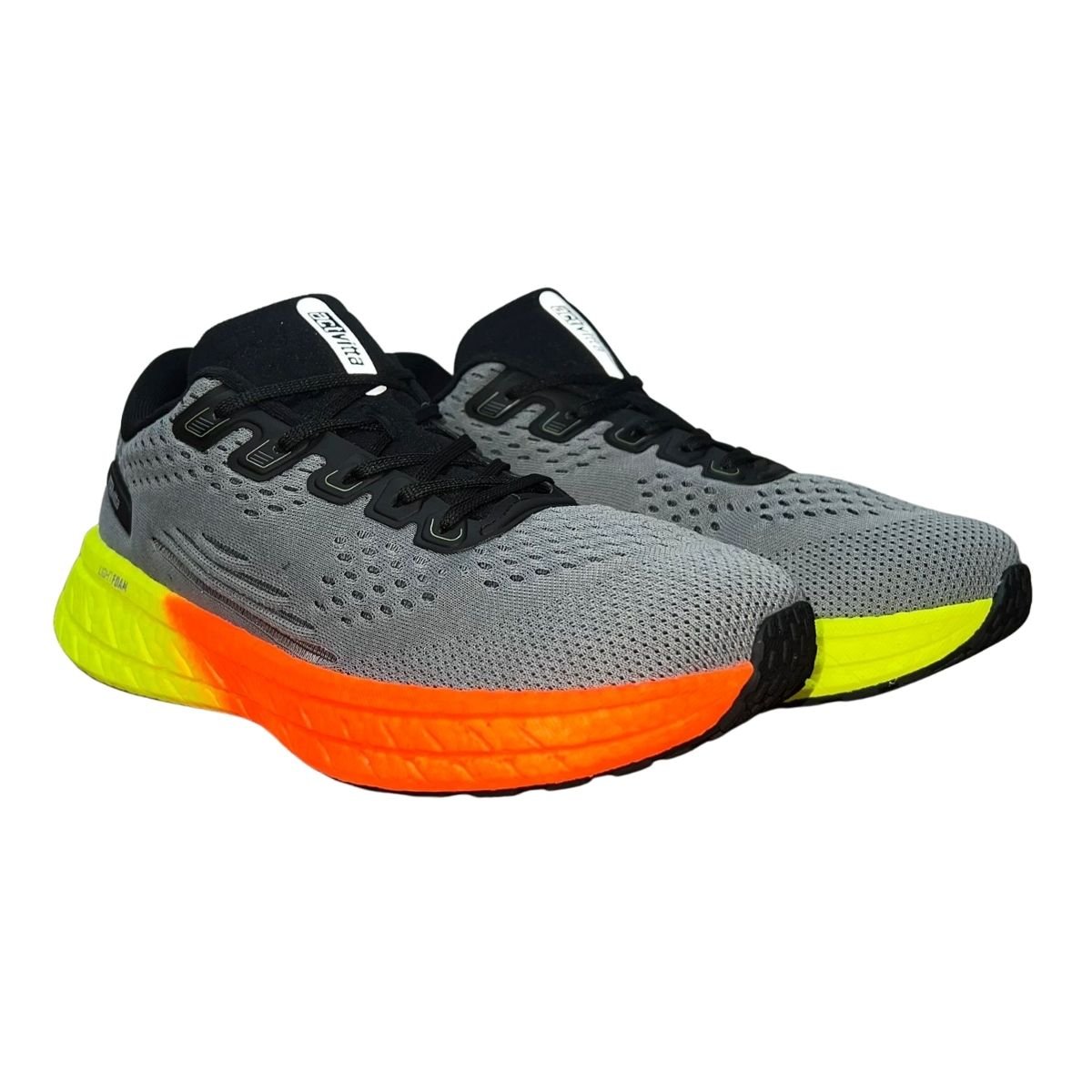 Tênis Esportivo de Malha Masculino Actvitta 4931.300 Cinza Cinza 2