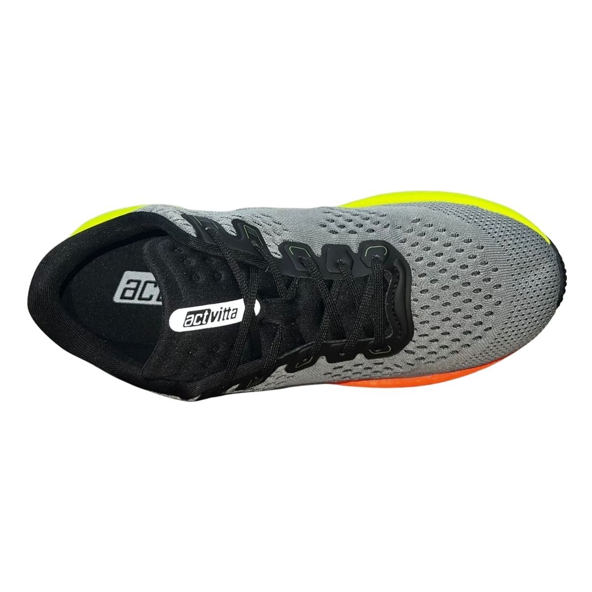 Tênis Esportivo de Malha Masculino Actvitta 4931.300 Cinza Cinza 4