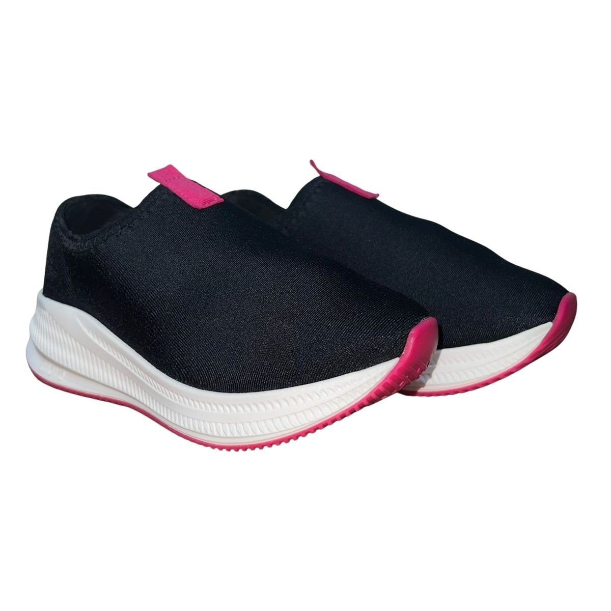 Tênis Slip On Casual Infantil Menina Molekinha 2577.100 Preto Preto 2