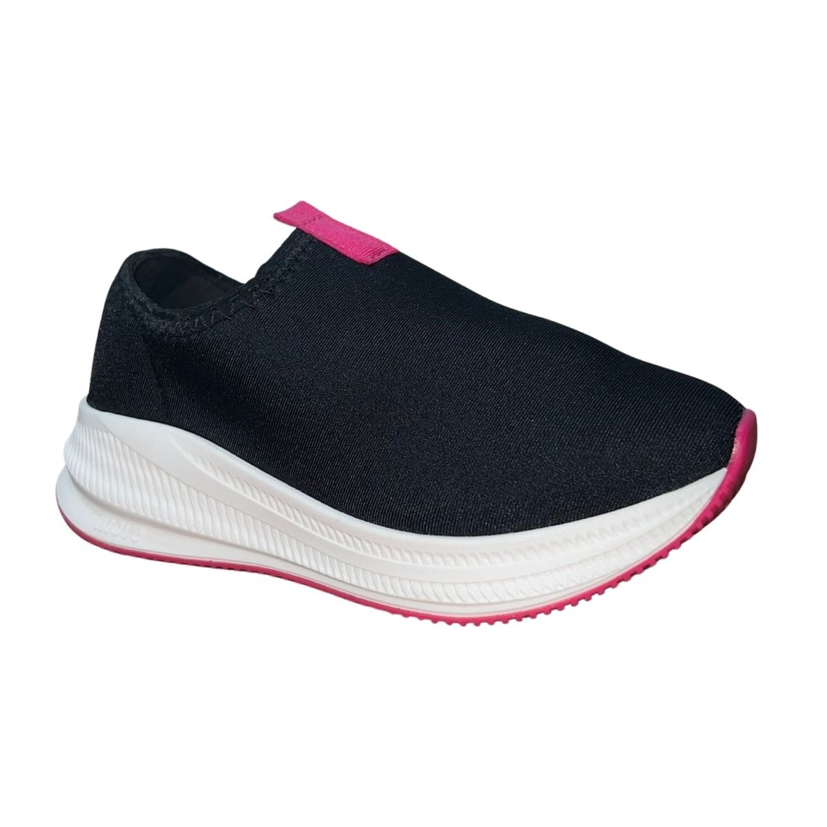 Tênis Slip On Casual Infantil Menina Molekinha 2577.100 Preto Preto 3