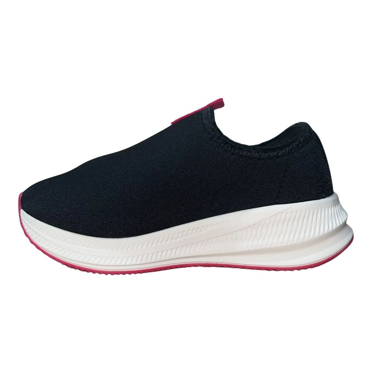 Tênis Slip On Casual Infantil Menina Molekinha 2577.100 Preto Preto 5