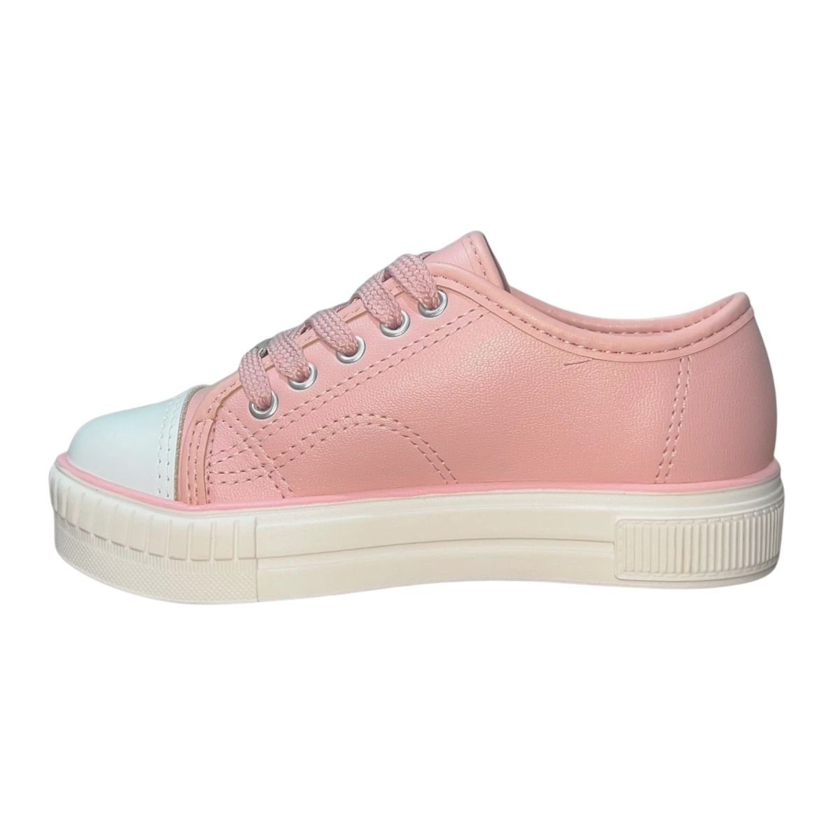 Tênis Casual Infantil Menina Molekinha 2565.100 Rosa Rosa 5