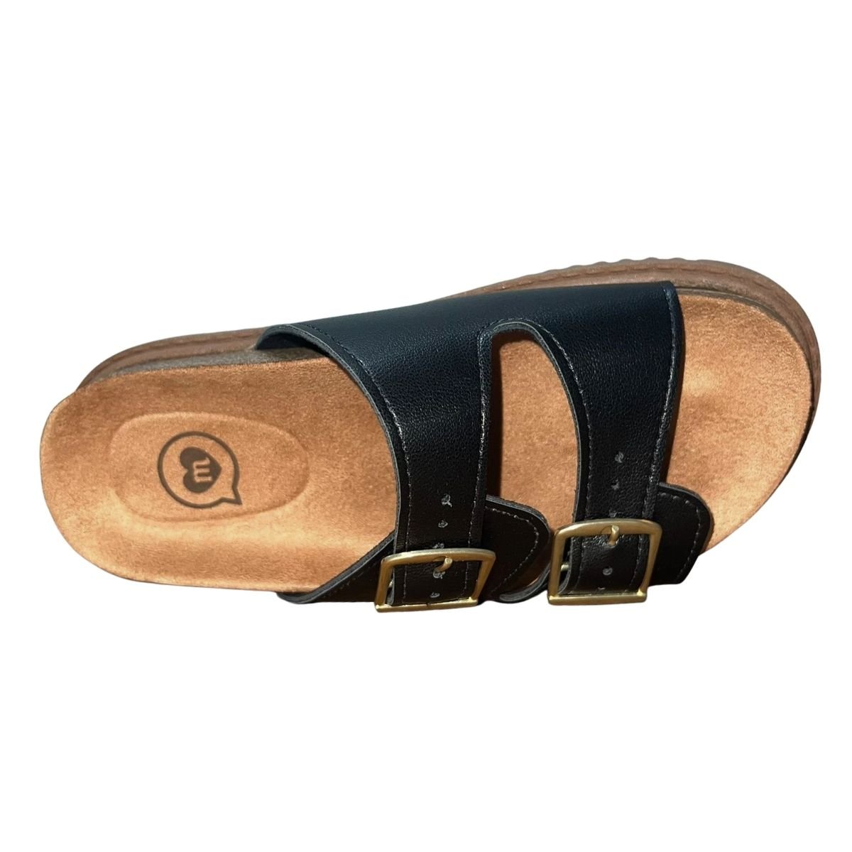 Sandália Slide de Fivela Infantil Menina Molekinha 2357.103 Preto Preto 4