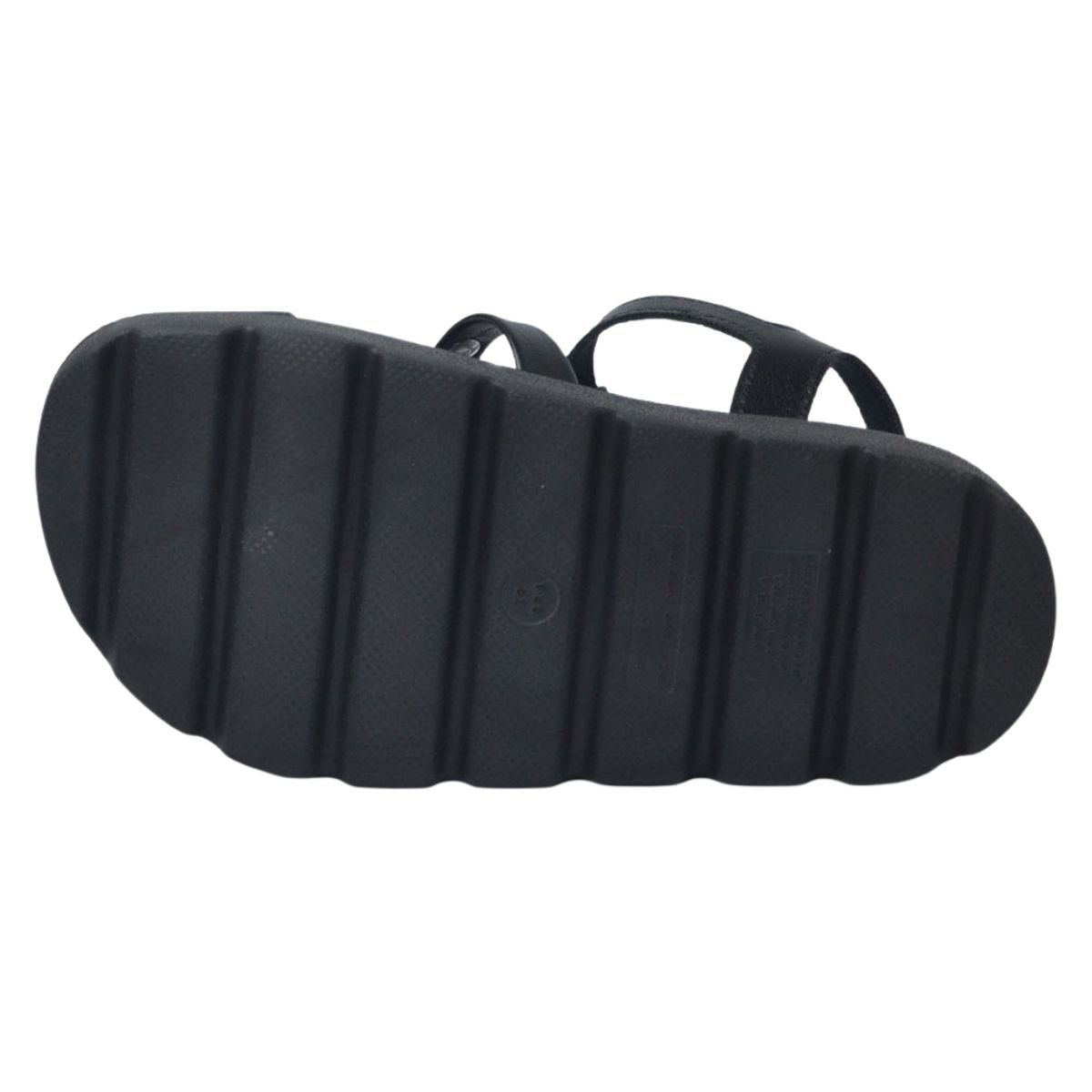 Sandália Papete Tratorado Infantil Menina Molekinha 2362.103 Preto Preto 6