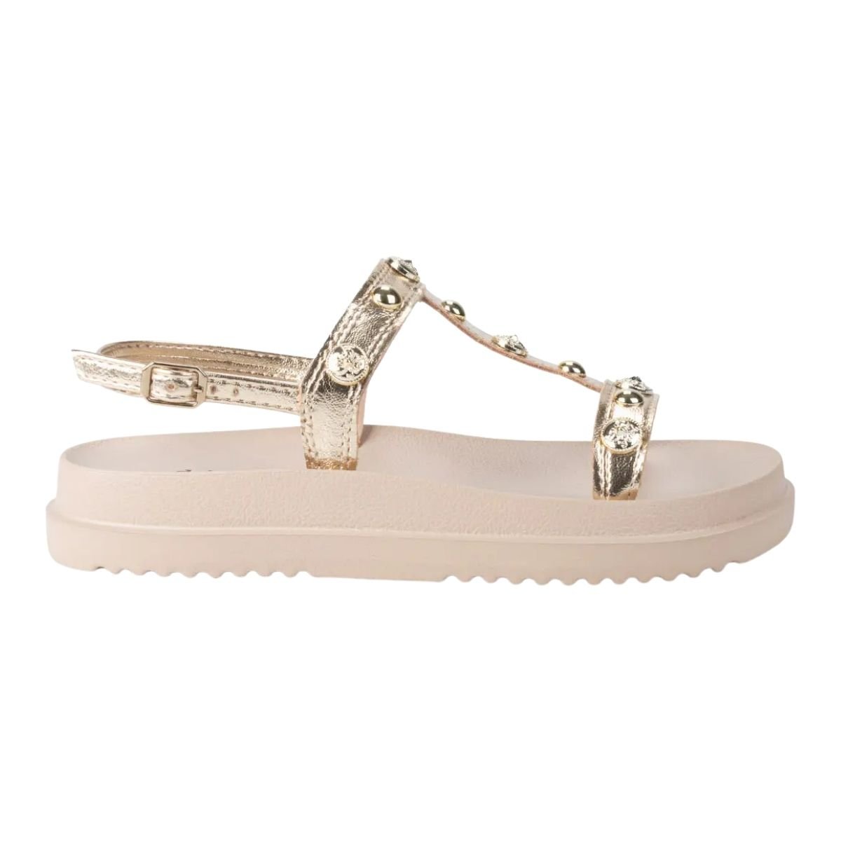 Sandália Rasteira Feminino Dakota Y7832 Dourado