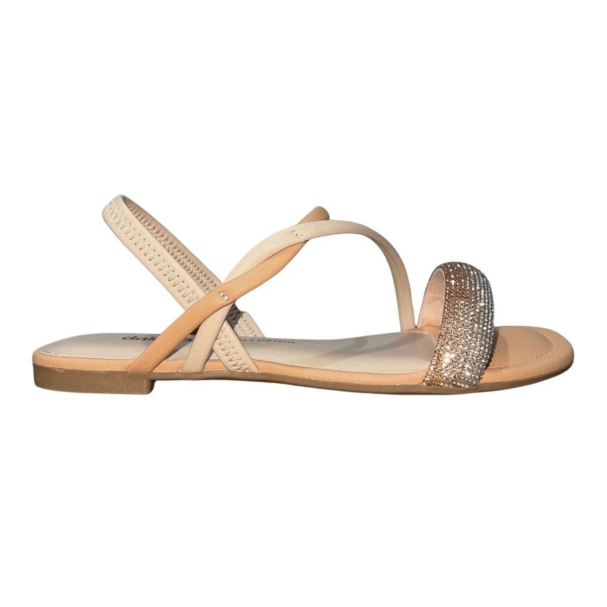 Sandália Rasteira Feminino Dakota Y7711 Bege