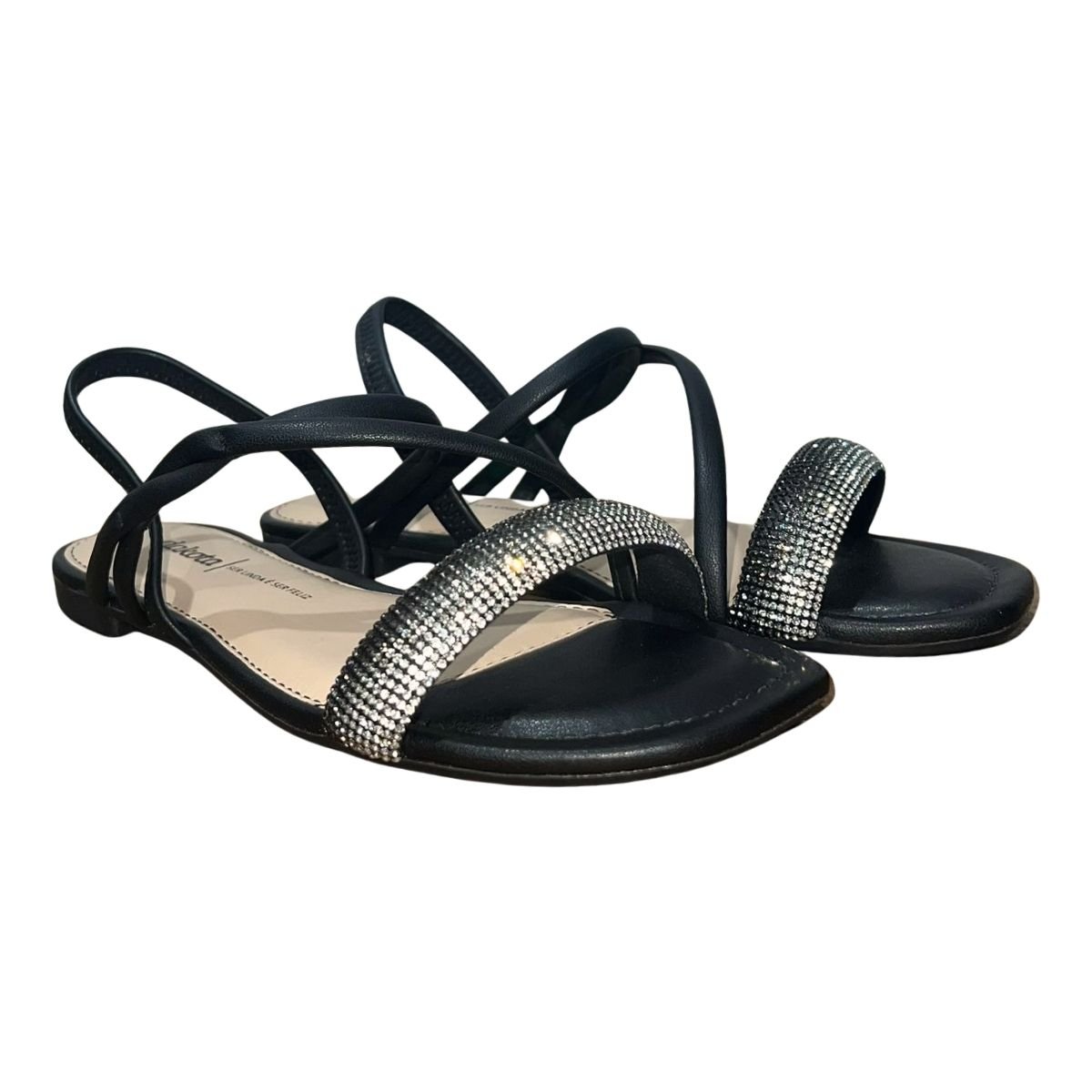 Sandália Rasteira Feminino Dakota Y7711 Preto Preto 2