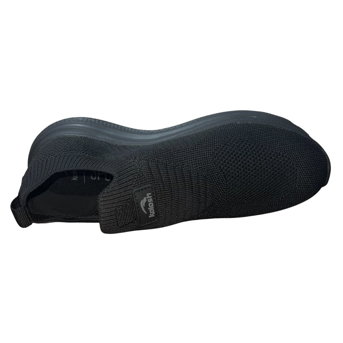 Tênis Slip On Esportivo Feminino Kolosh E0284 Preto Preto 4