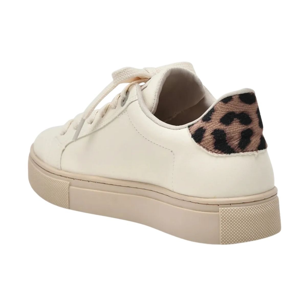 Tênis Casual Feminino Via Marte 082-002-04 Bege Bege 3