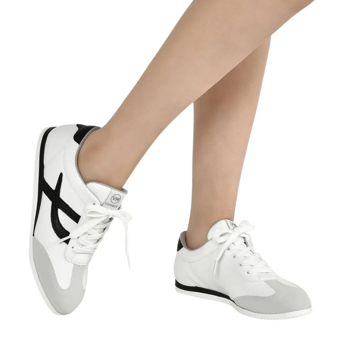 Tênis Casual Feminino Via Marte 148-001-01 Branco Branco 4