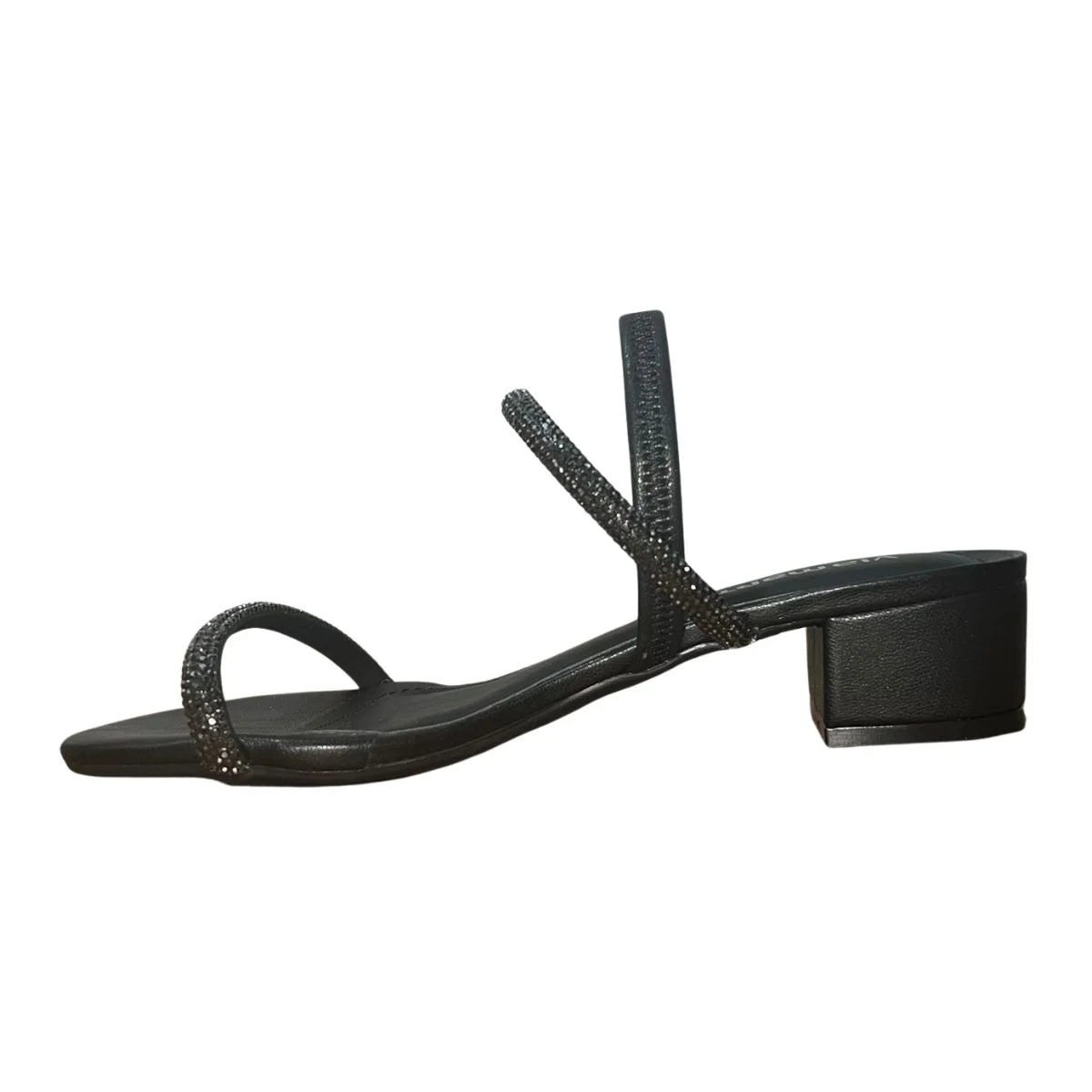 Sandália de Salto Bloco Feminino Via Marte 106-013-01 Preto Preto 5