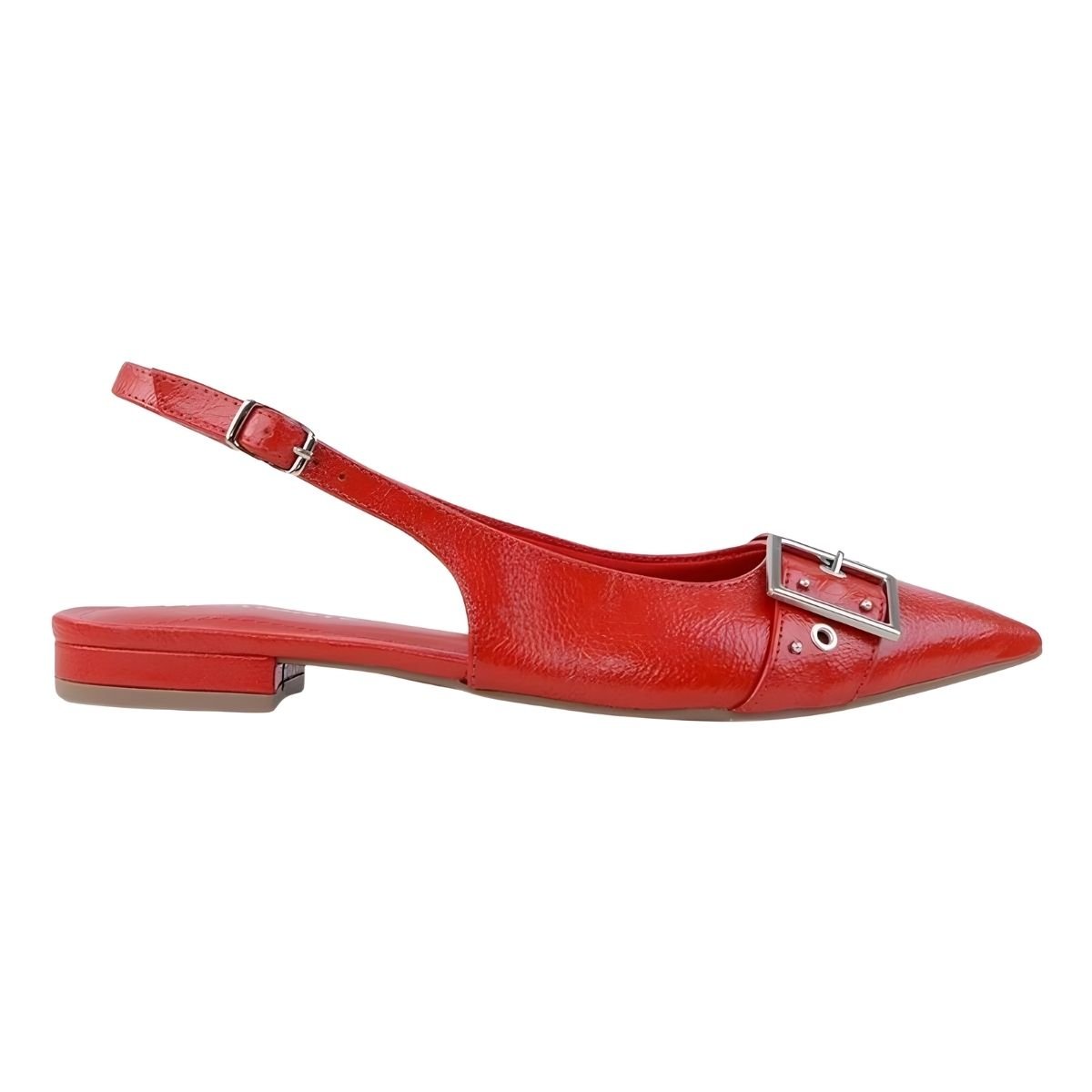 Sapatilha Slingback Feminino Via Marte 144-001-01 Vermelho
