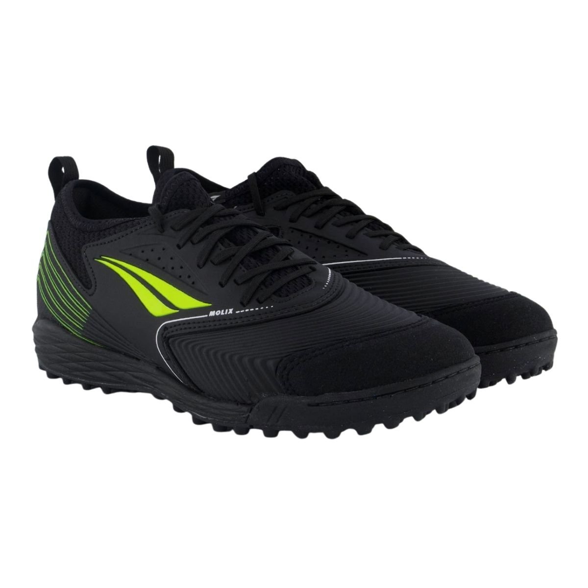 Chuteira Society Masculino Penalty SE7E Pro Molix Locker Y-1 Preto Preto/Verde 2
