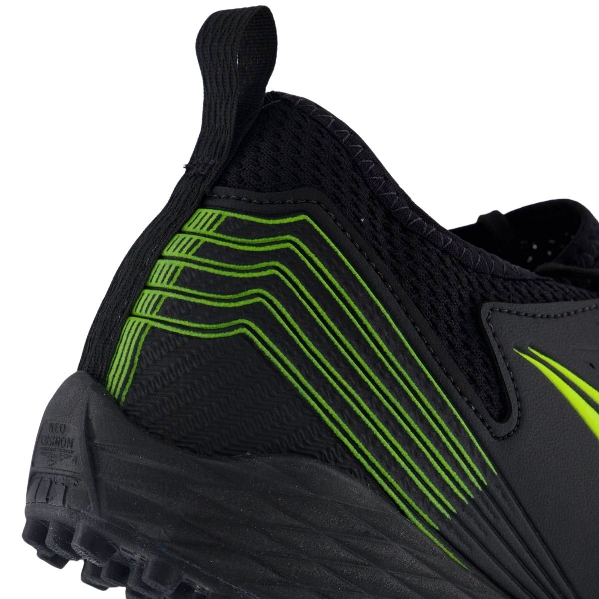 Chuteira Society Masculino Penalty SE7E Pro Molix Locker Y-1 Preto Preto/Verde 5