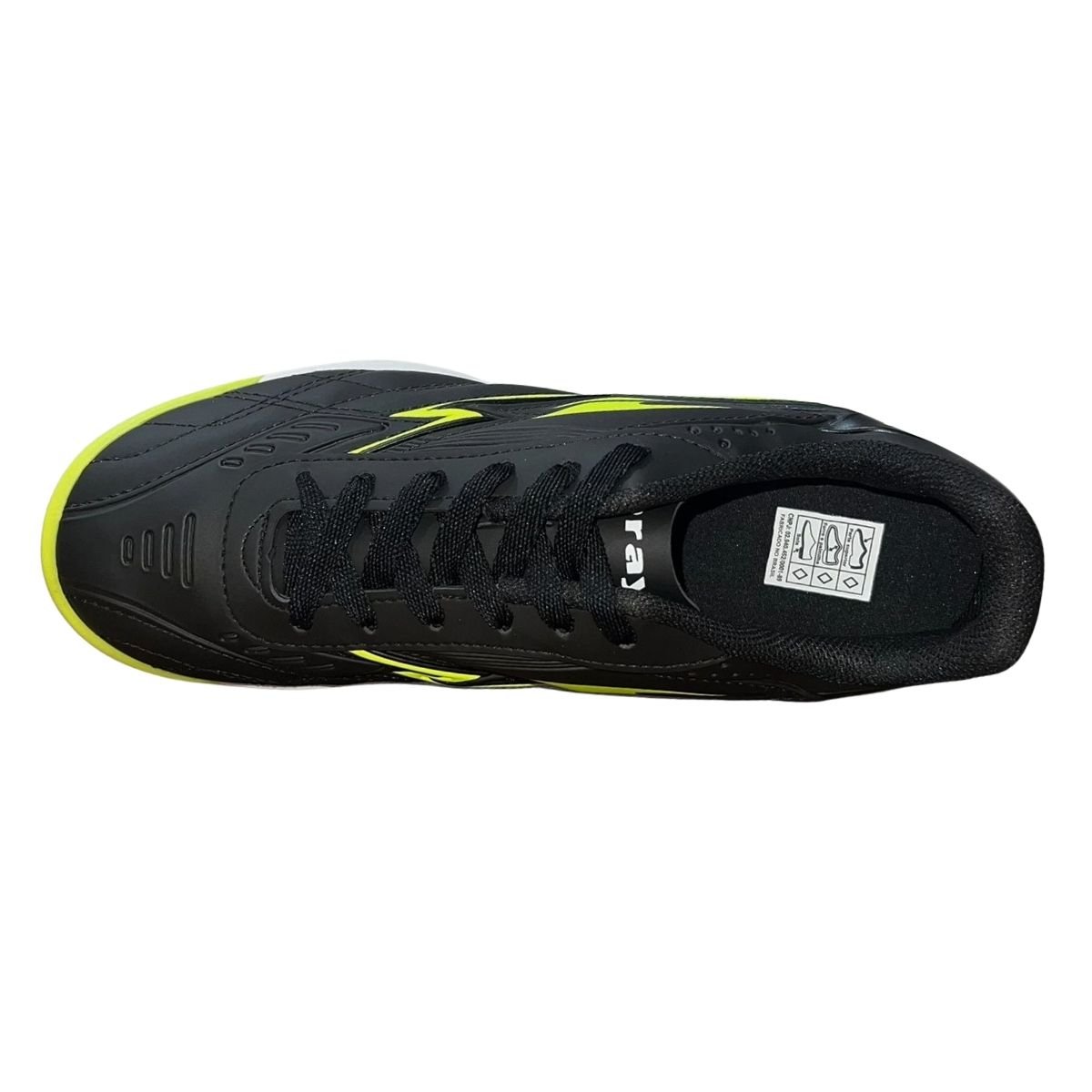 Chuteira Futsal Masculino Dray 396 Topfly Preto Verde Preto/Verde 4