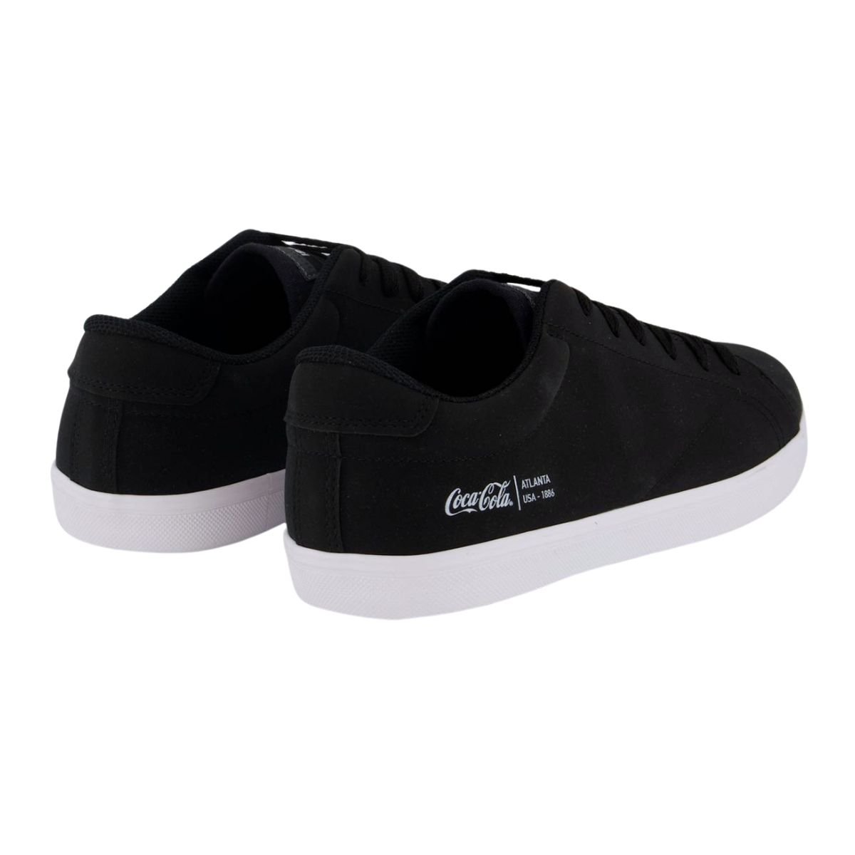 Tênis Casual Masculino Coca-Cola CC1809 Yankee Preto Preto 4