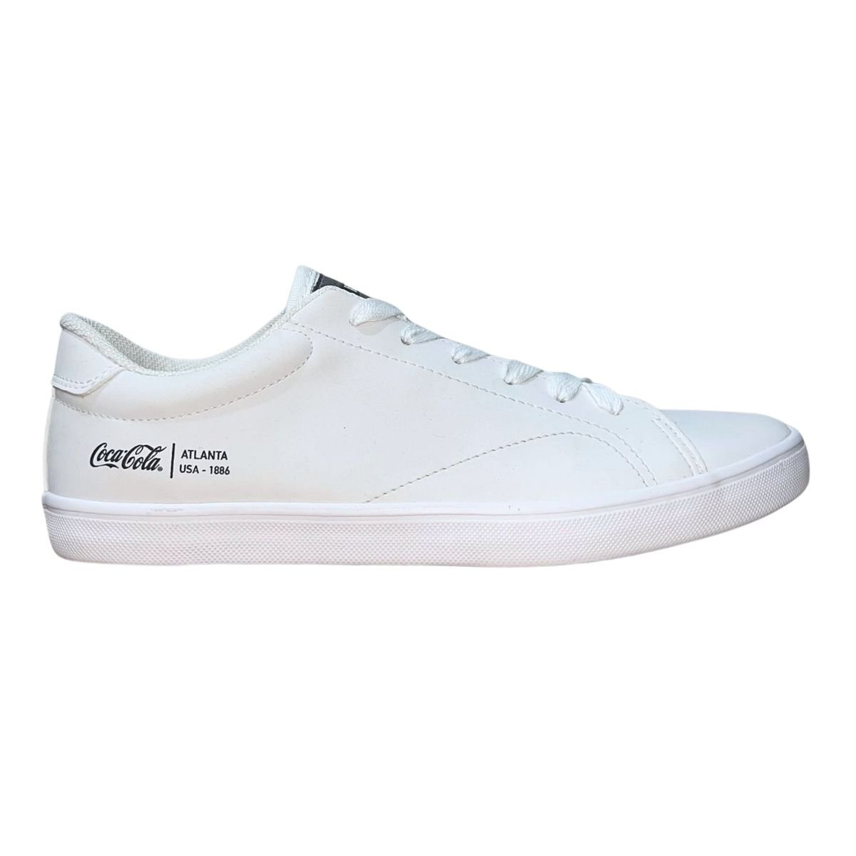 Tênis Casual Masculino Coca-Cola CC1809 Yankee Branco