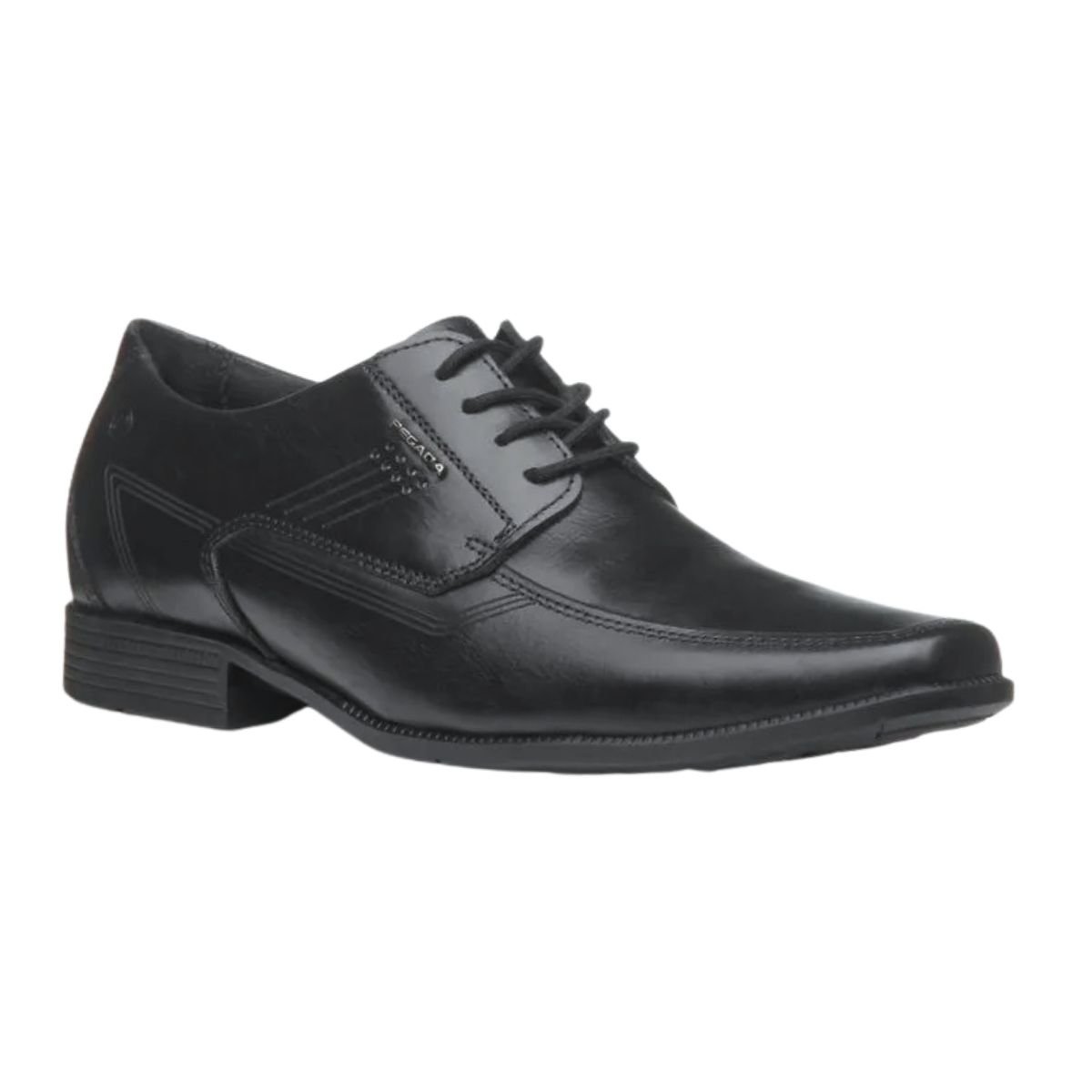Sapato Social de Couro Masculino Pegada 126502-01 Preto Preto 2