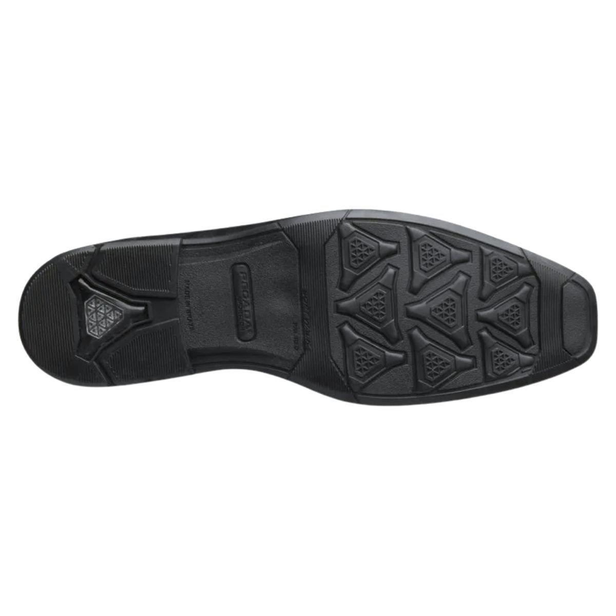 Sapato Social de Couro Masculino Pegada 126502-01 Preto Preto 6