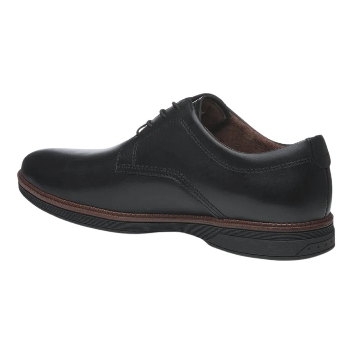 Sapato Social de Couro Masculino Pegada 126107-02 Preto Preto 4
