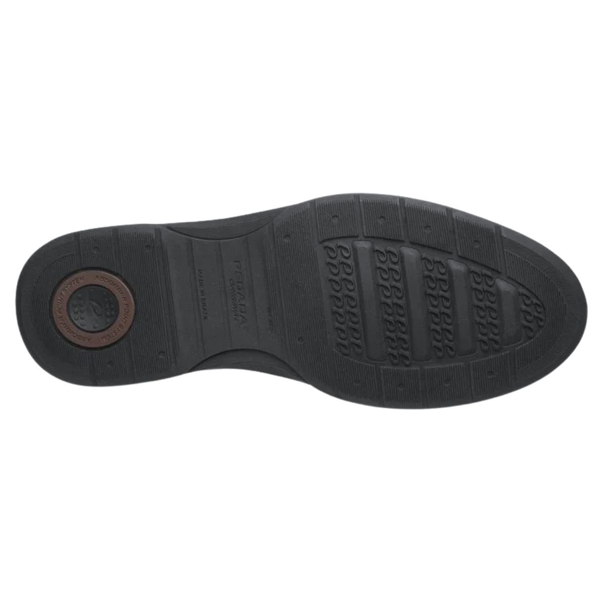 Sapato Social de Couro Masculino Pegada 126107-02 Preto Preto 5