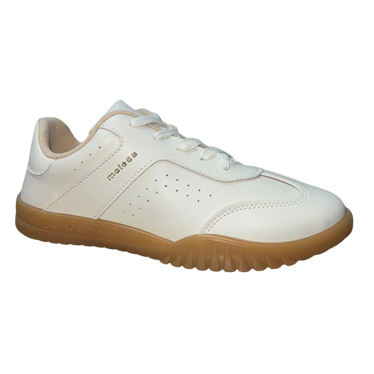Tênis Casual Feminino Moleca 5817.101 Creme Creme 3