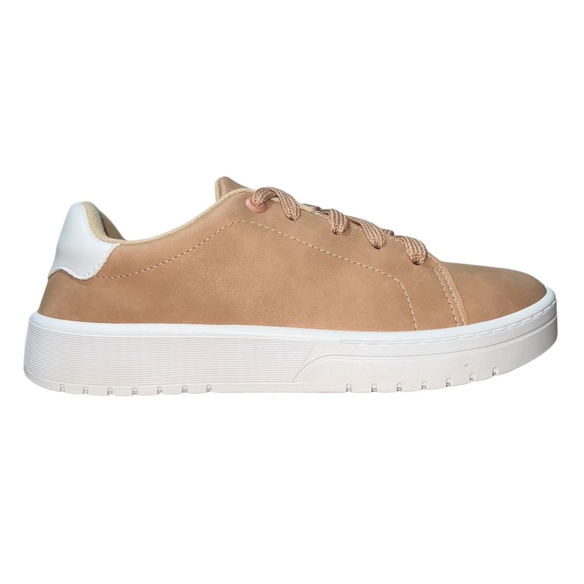 Tênis Casual Feminino Moleca 5791.100 Nude
