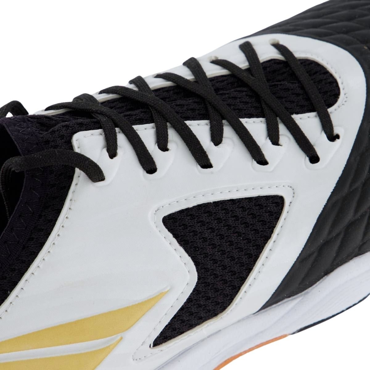 Chuteira Futsal Masculino Penalty MAX 1000 Locker Ecoknit Branco Branco/Preto 6