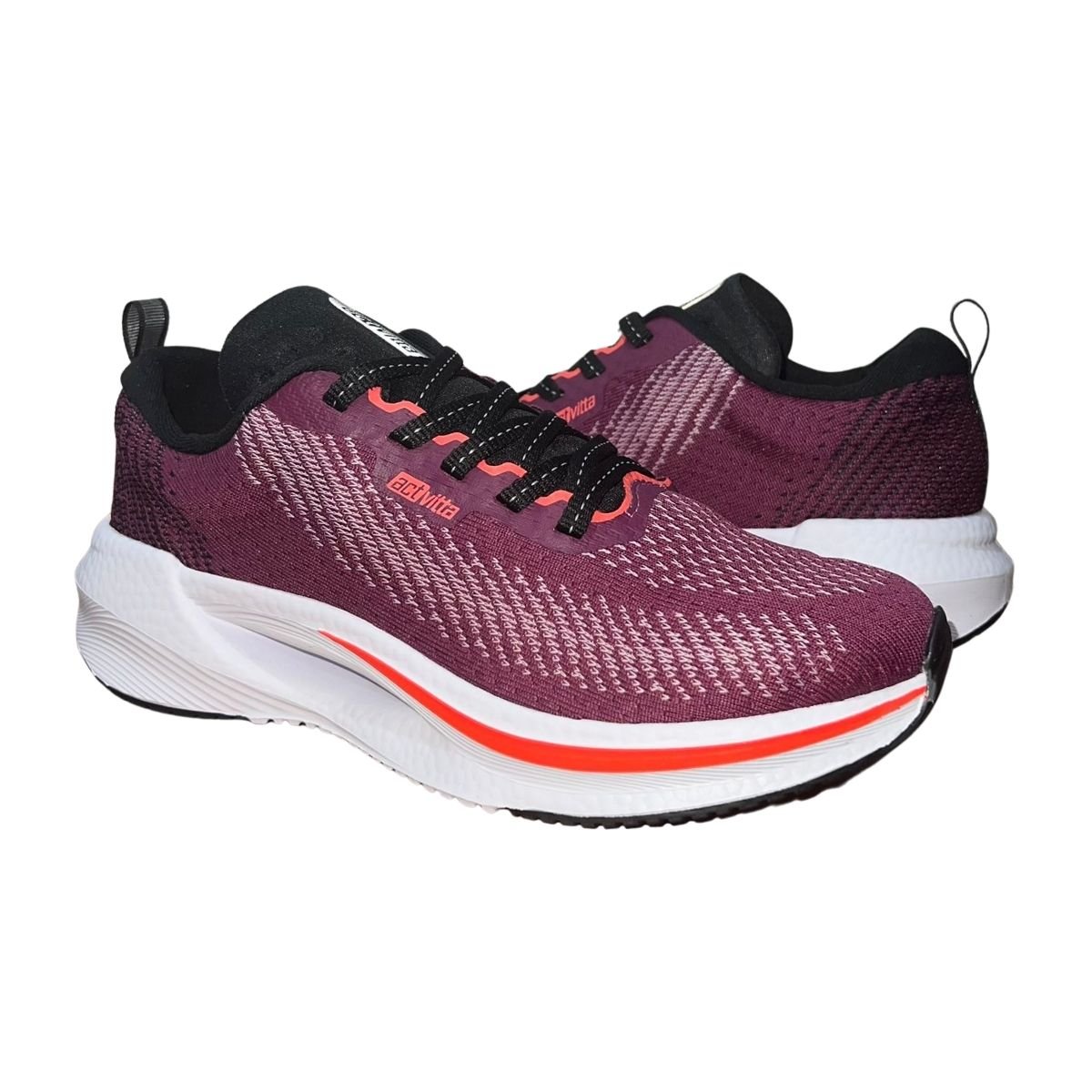 Tênis Esportivo Feminino Actvitta 4938.201 Vinho Vinho 2