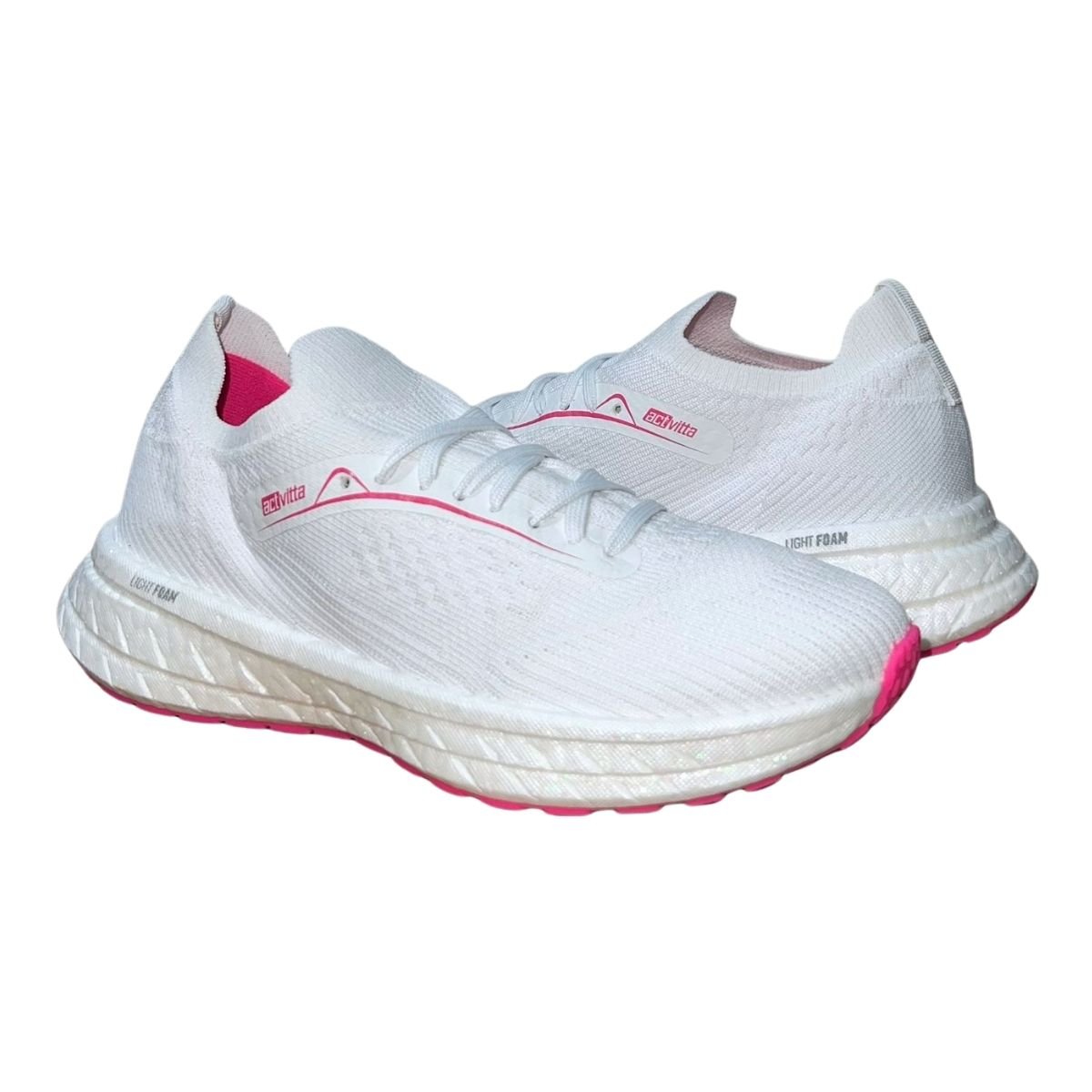 Tênis Esportivo Feminino Actvitta 4841.302 Branco Branco 2