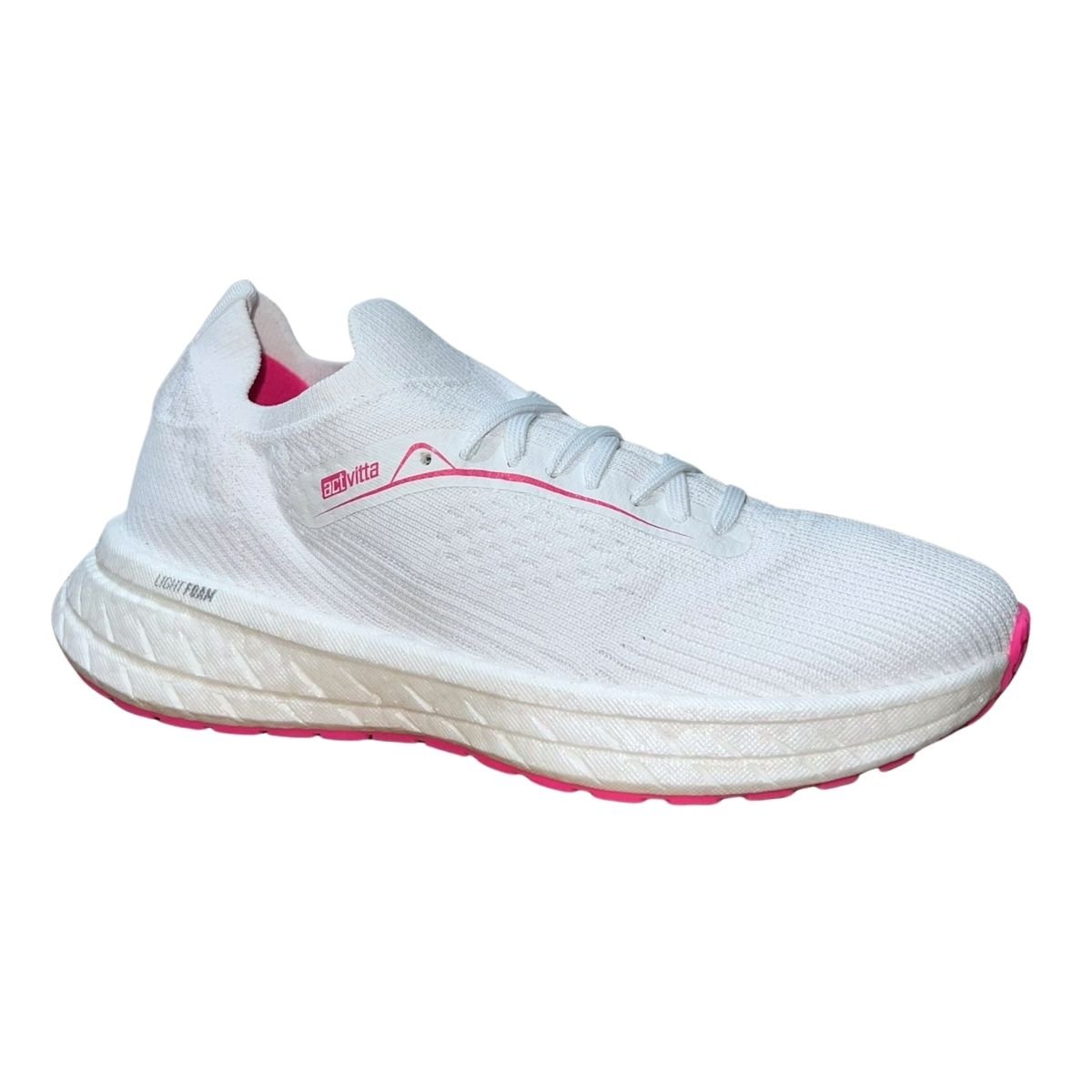 Tênis Esportivo Feminino Actvitta 4841.302 Branco Branco 3