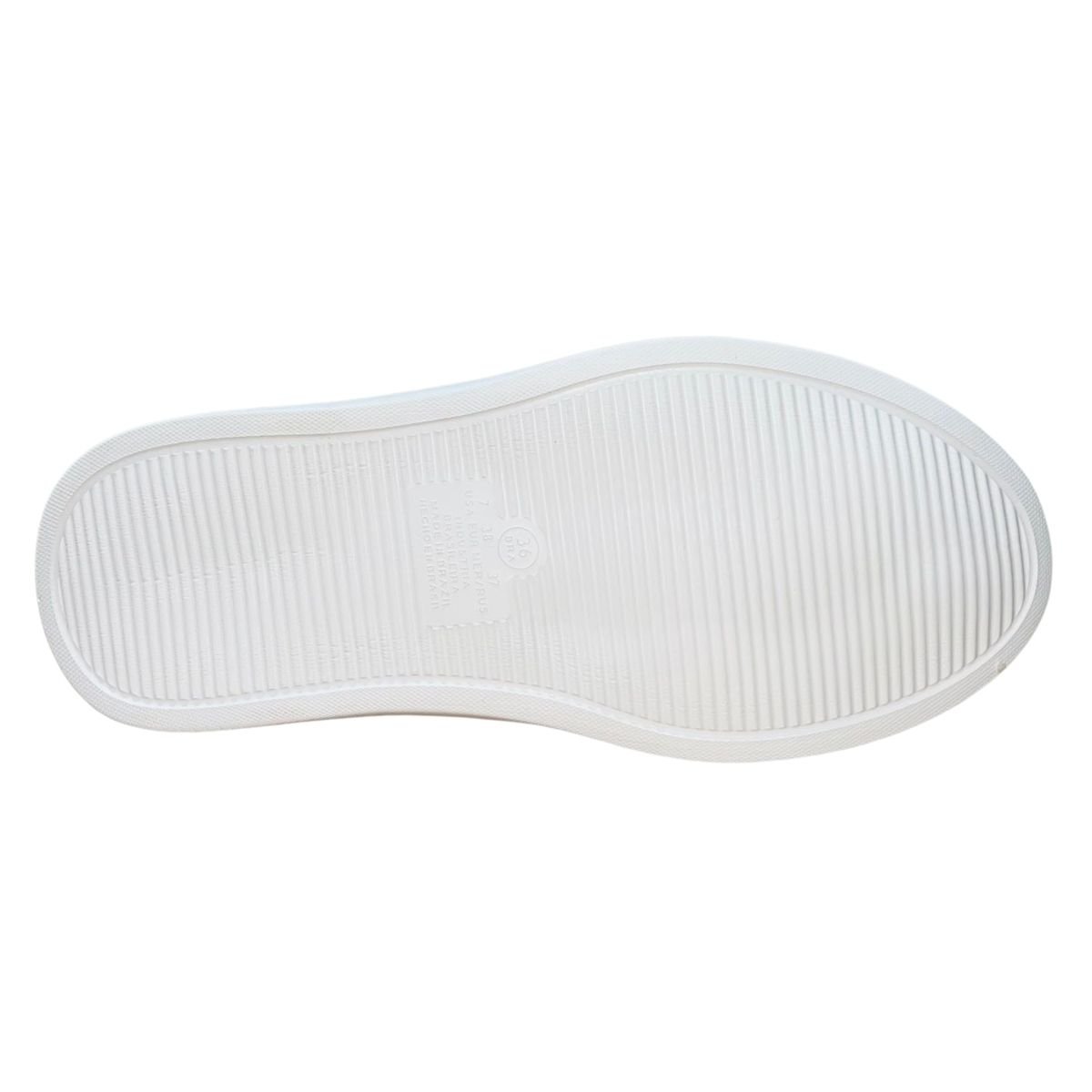 Tênis Casual Feminino Modare 7402.102 Branco Branco 6